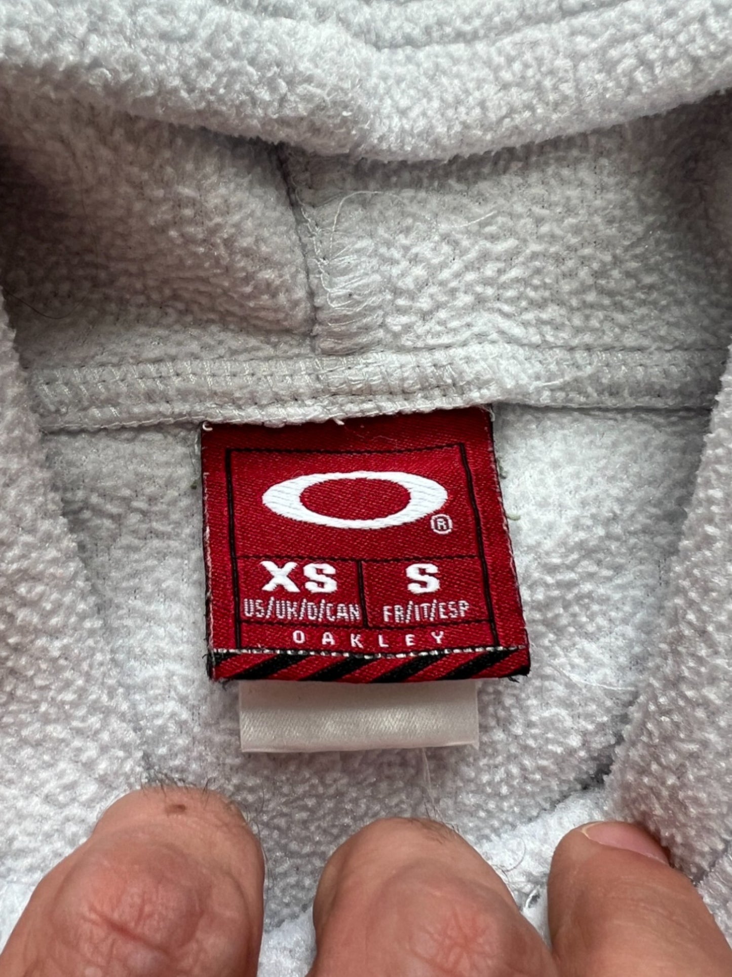 Early 2000's Oakley Center Icon Fleece Hoodie