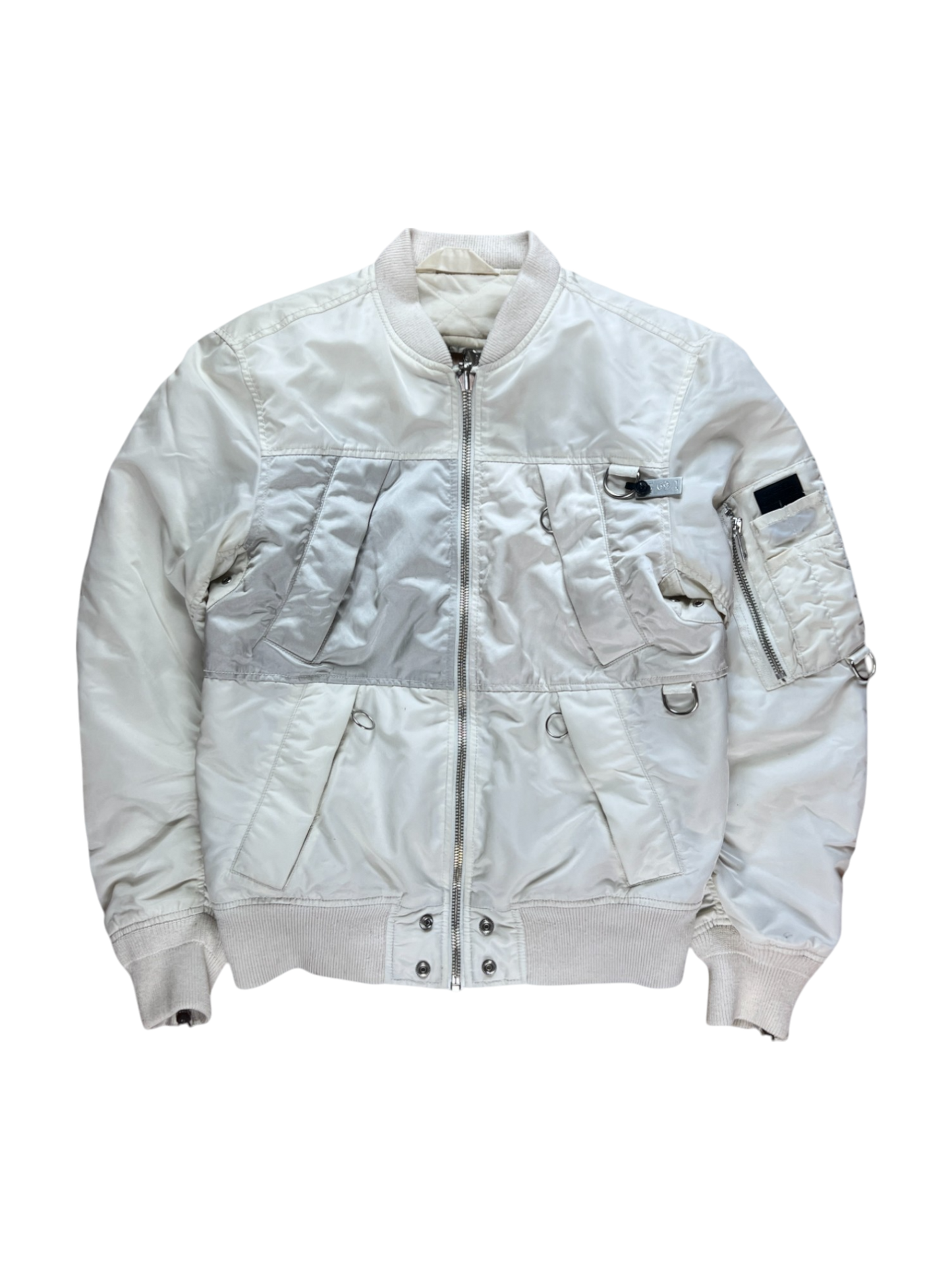 00's Diesel Reversible All Back Zipper Bomber Jacket