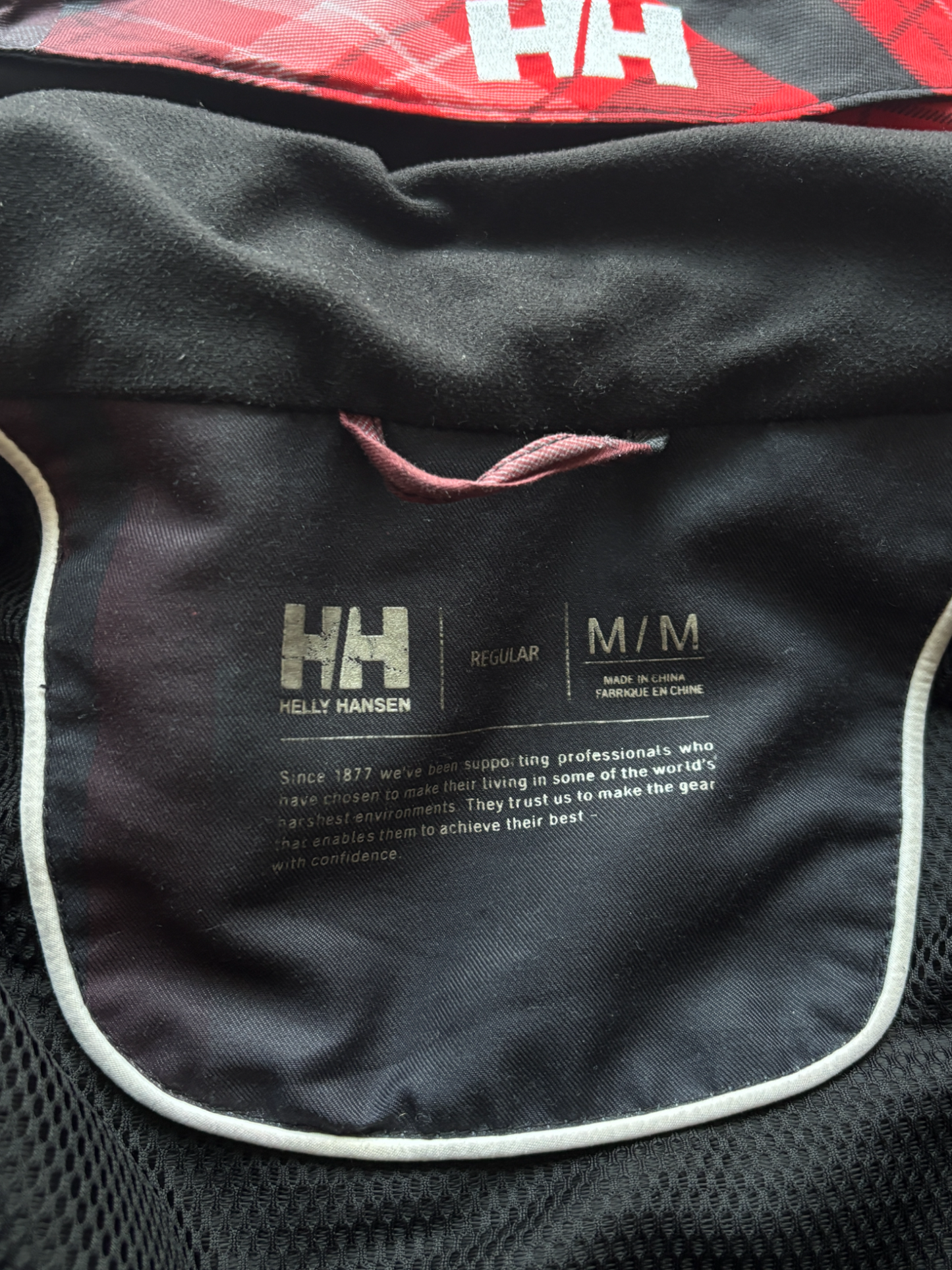 Helly Hansen Tech Performance Plaid Jacket (M)