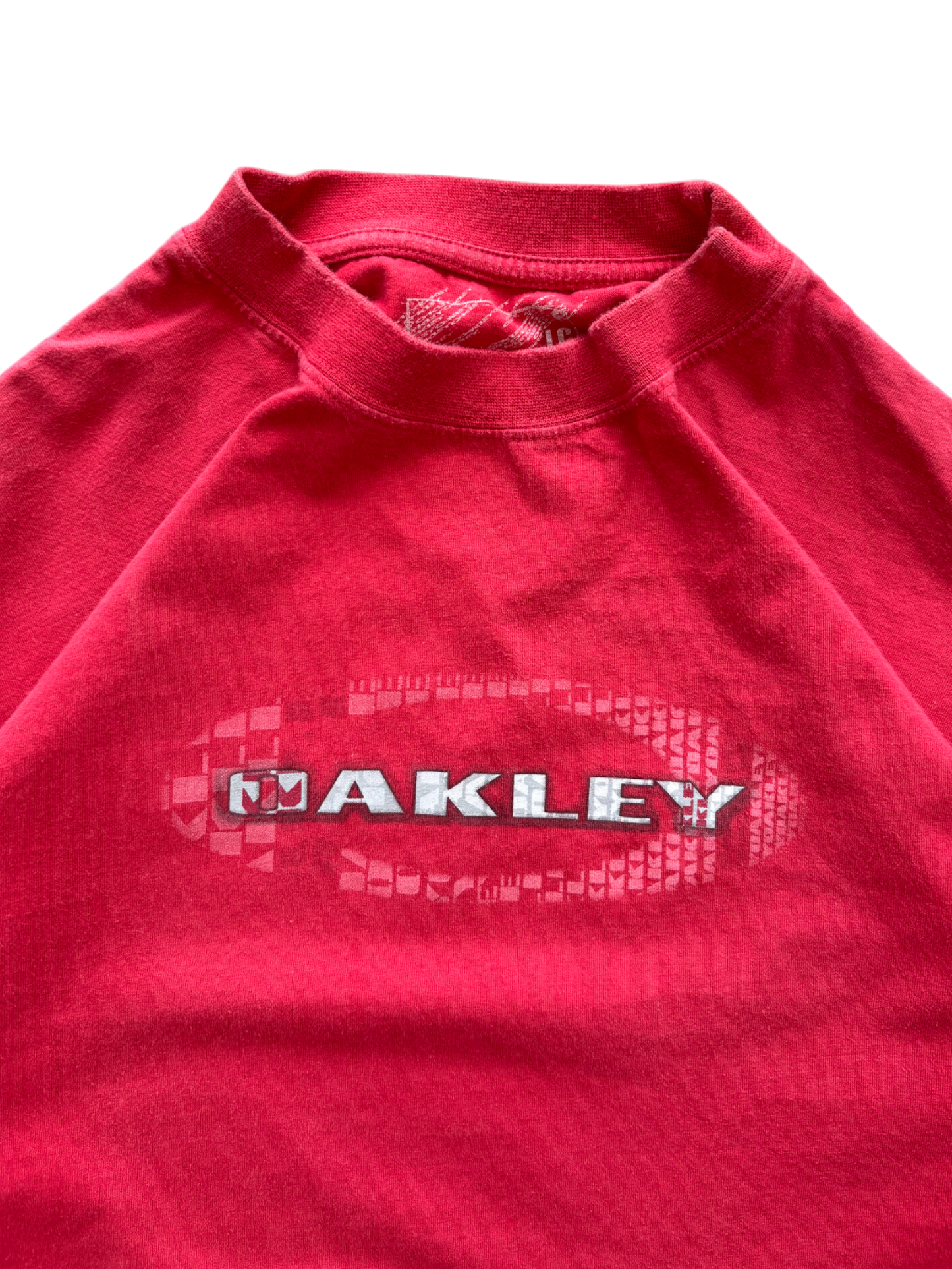00'S OAKLEY RED ICON / SPELL OUT TEE