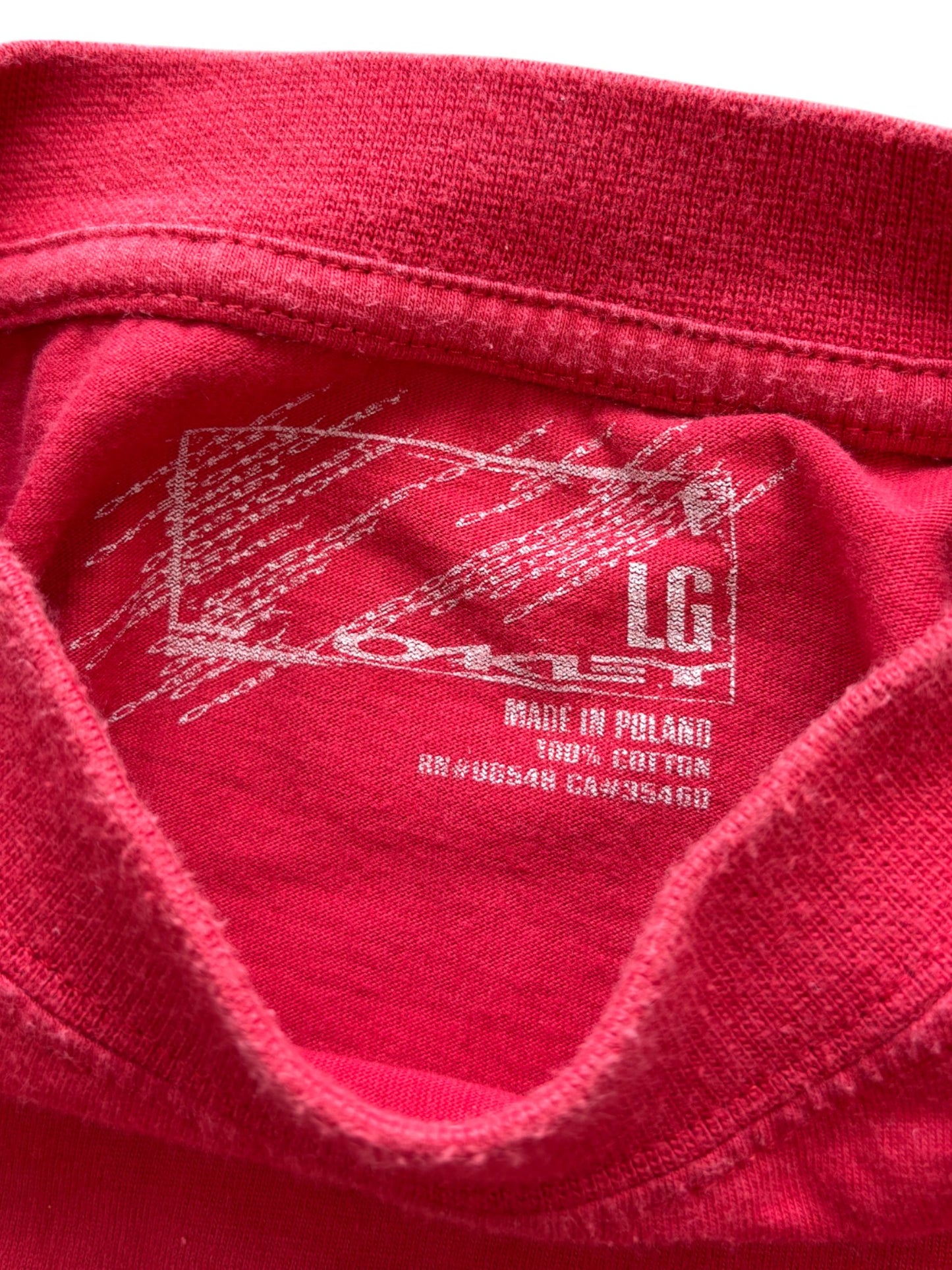 00'S OAKLEY RED ICON / SPELL OUT TEE