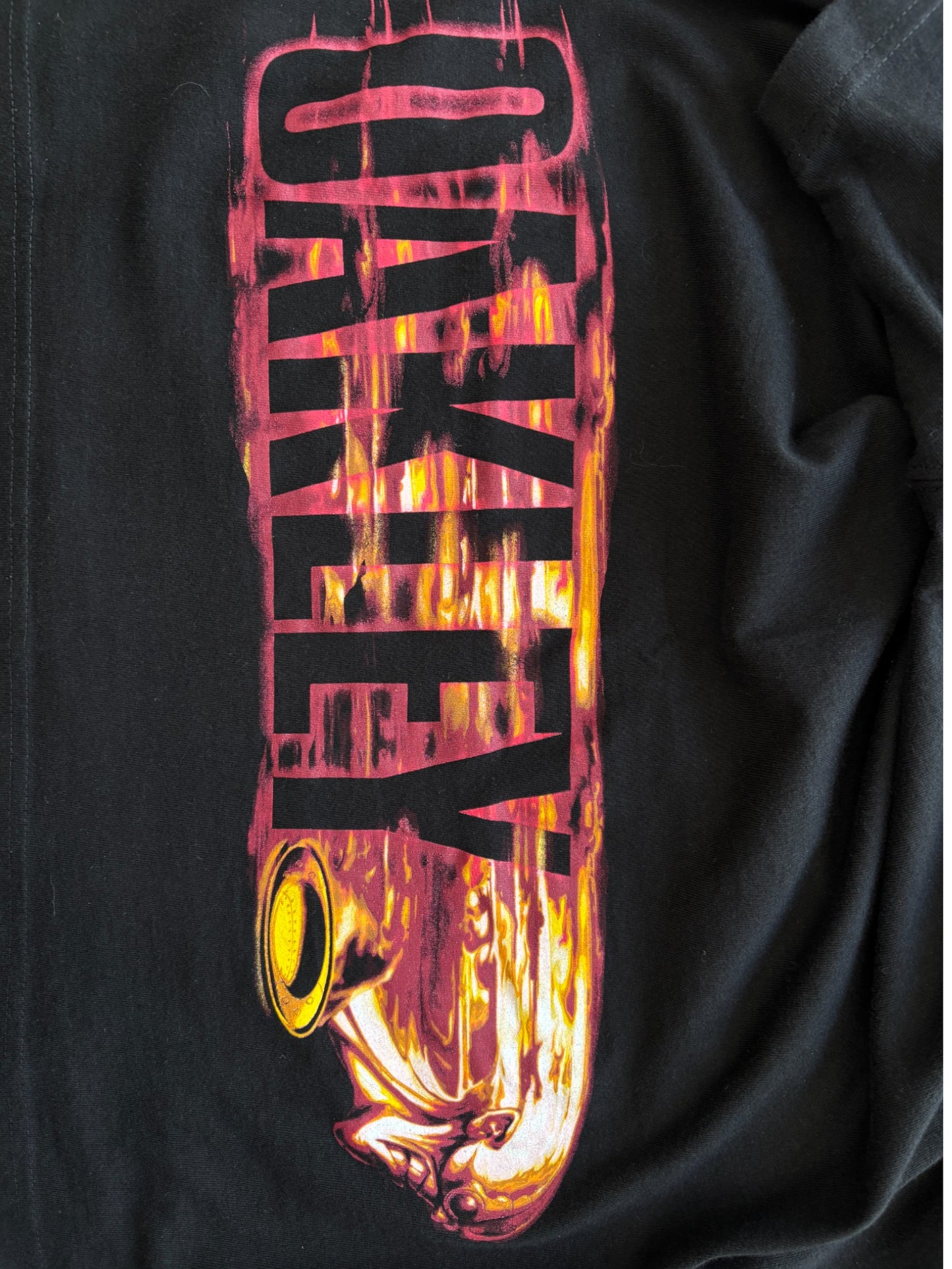 90'S OAKLEY SOFTWARE FLAME SPELL OUT TEE