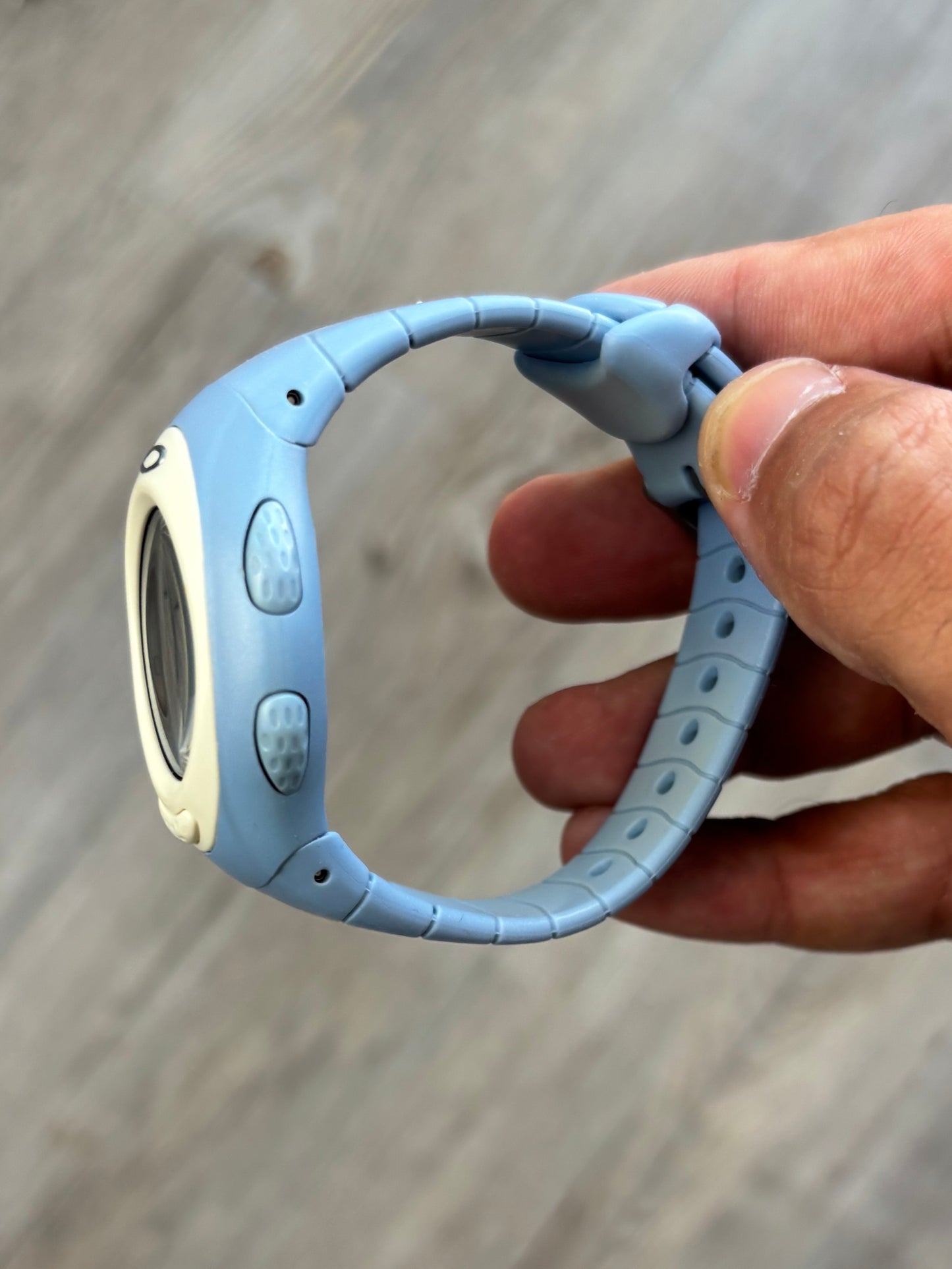 00'S OAKLEY D.5 WATCH POWDER BLUE / SILVER