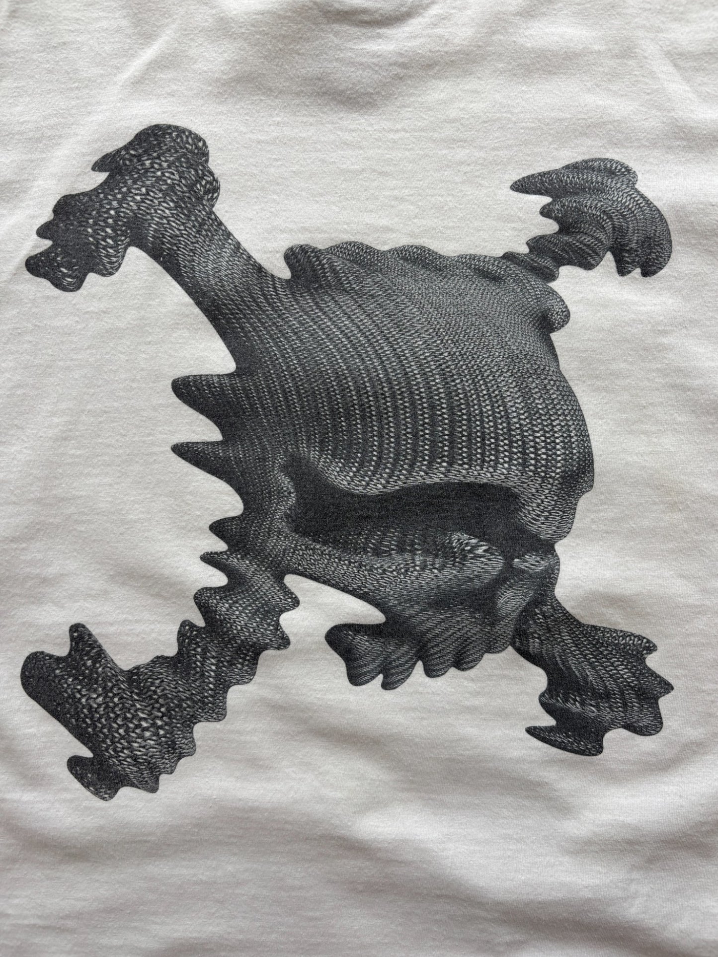 90'S OAKLEY SOFTWARE GIANT SKULL TEE