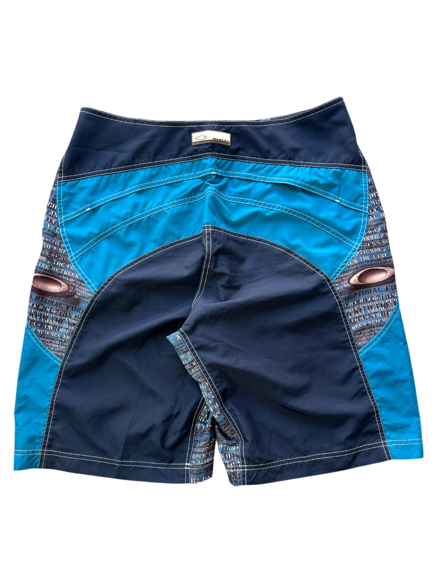 00'S OAKLEY ICON BLUE TRUNKS