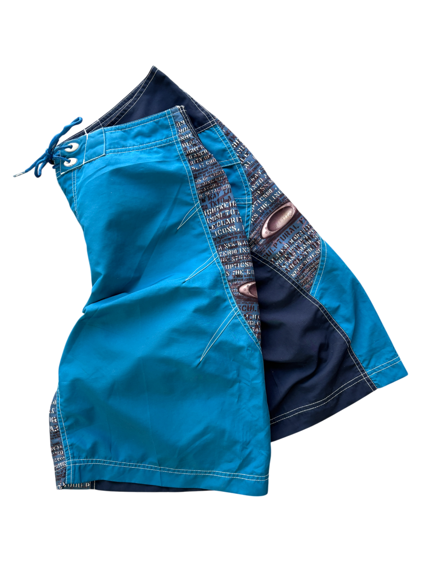 00'S OAKLEY ICON BLUE TRUNKS