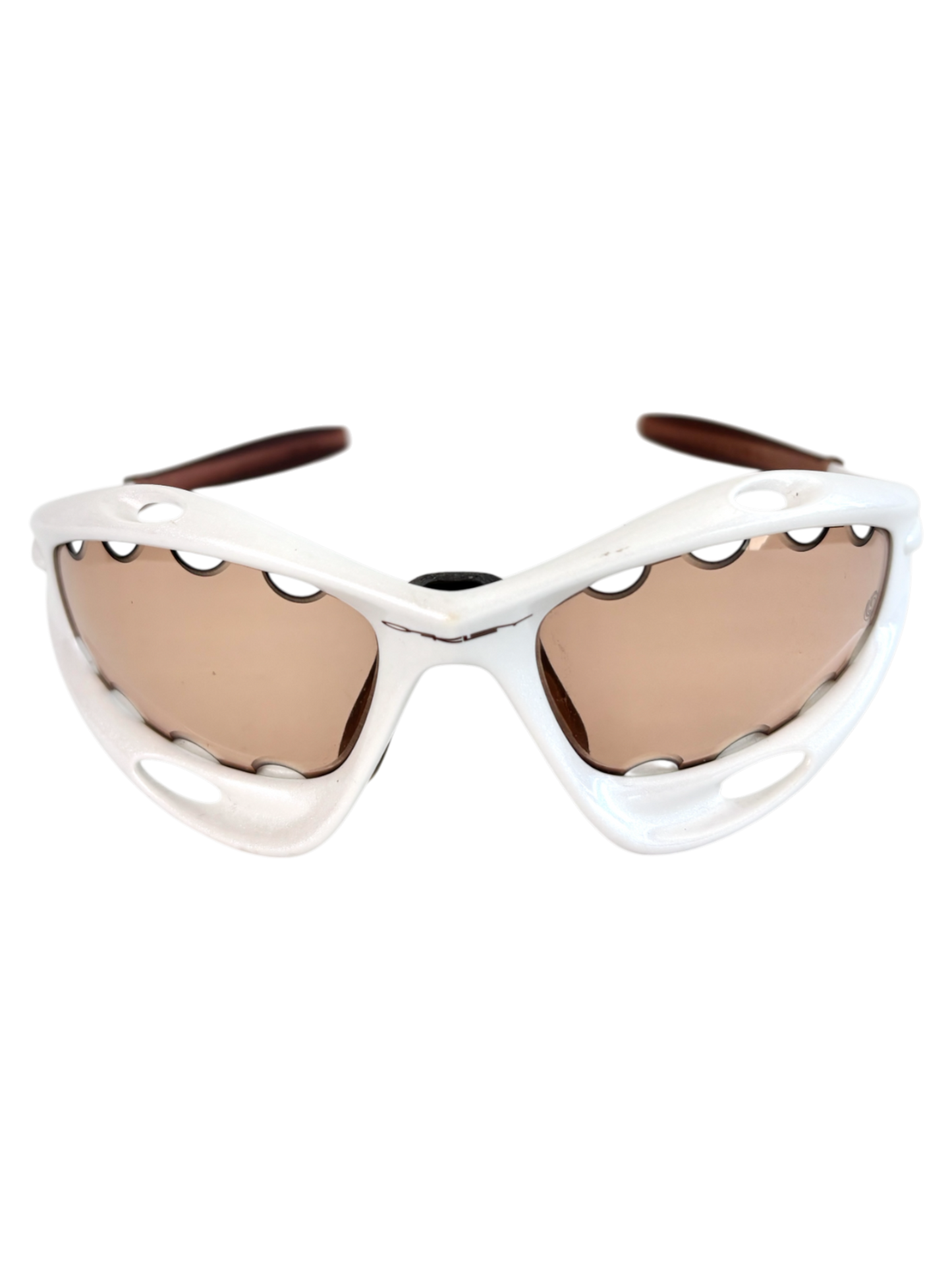 OAKLEY PRO RACING JACKET PEARL / VR50 TO BROWN TRANSITION W/ CASE