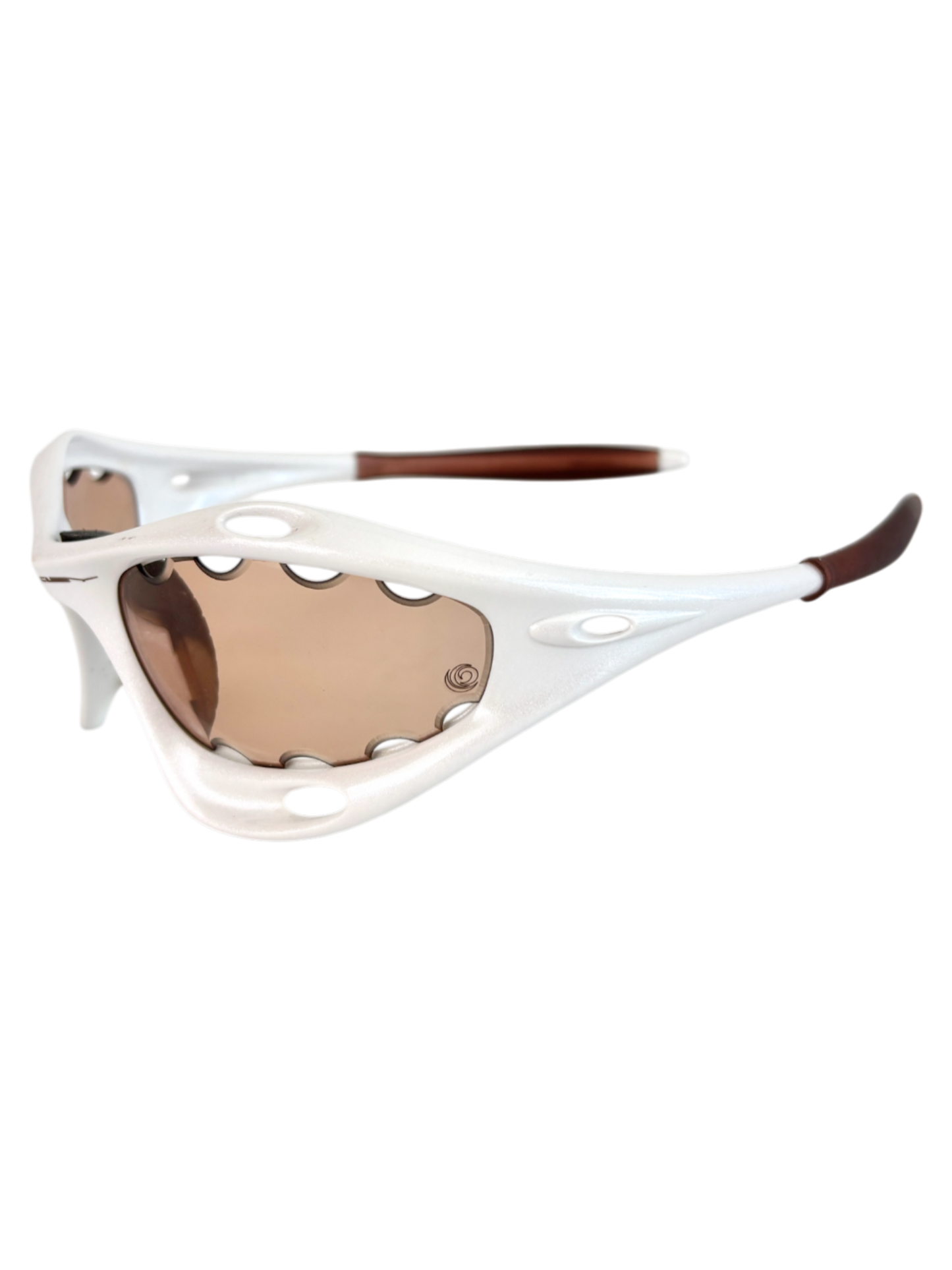 OAKLEY PRO RACING JACKET PEARL / VR50 TO BROWN TRANSITION W/ CASE