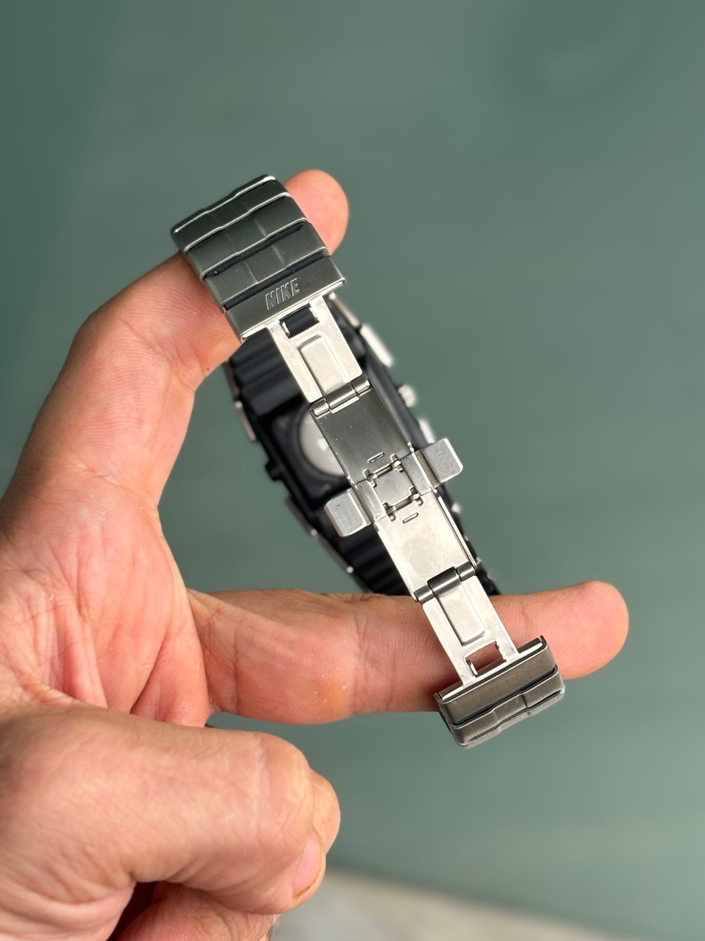 Early 2000's Nike D-Line Stainless Steal Deadstock Watch