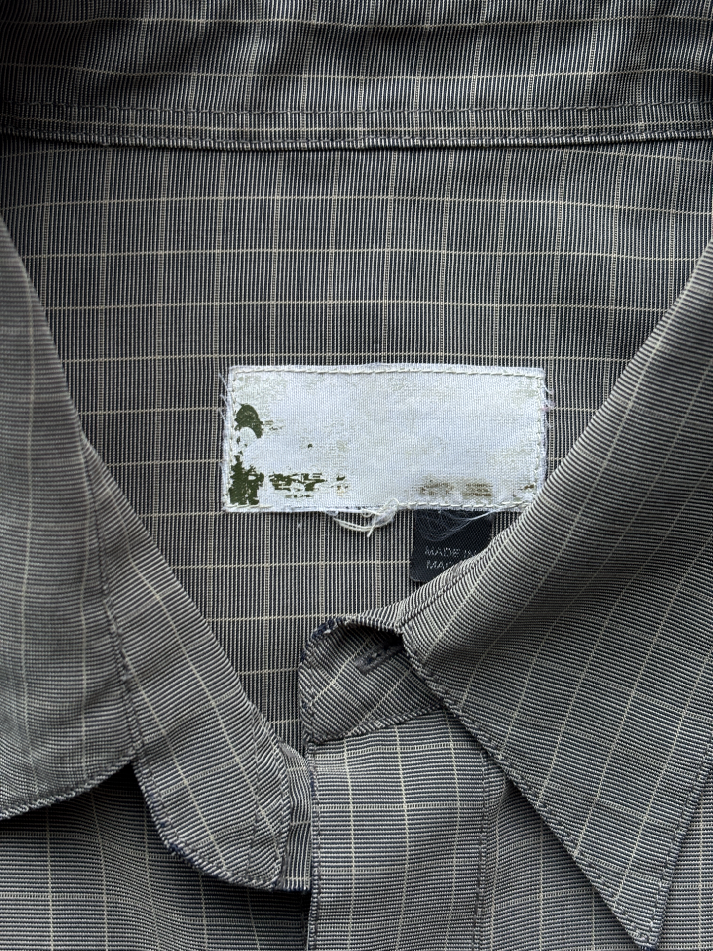 00's Oakley Metal Icon Plaid Shirt (L)