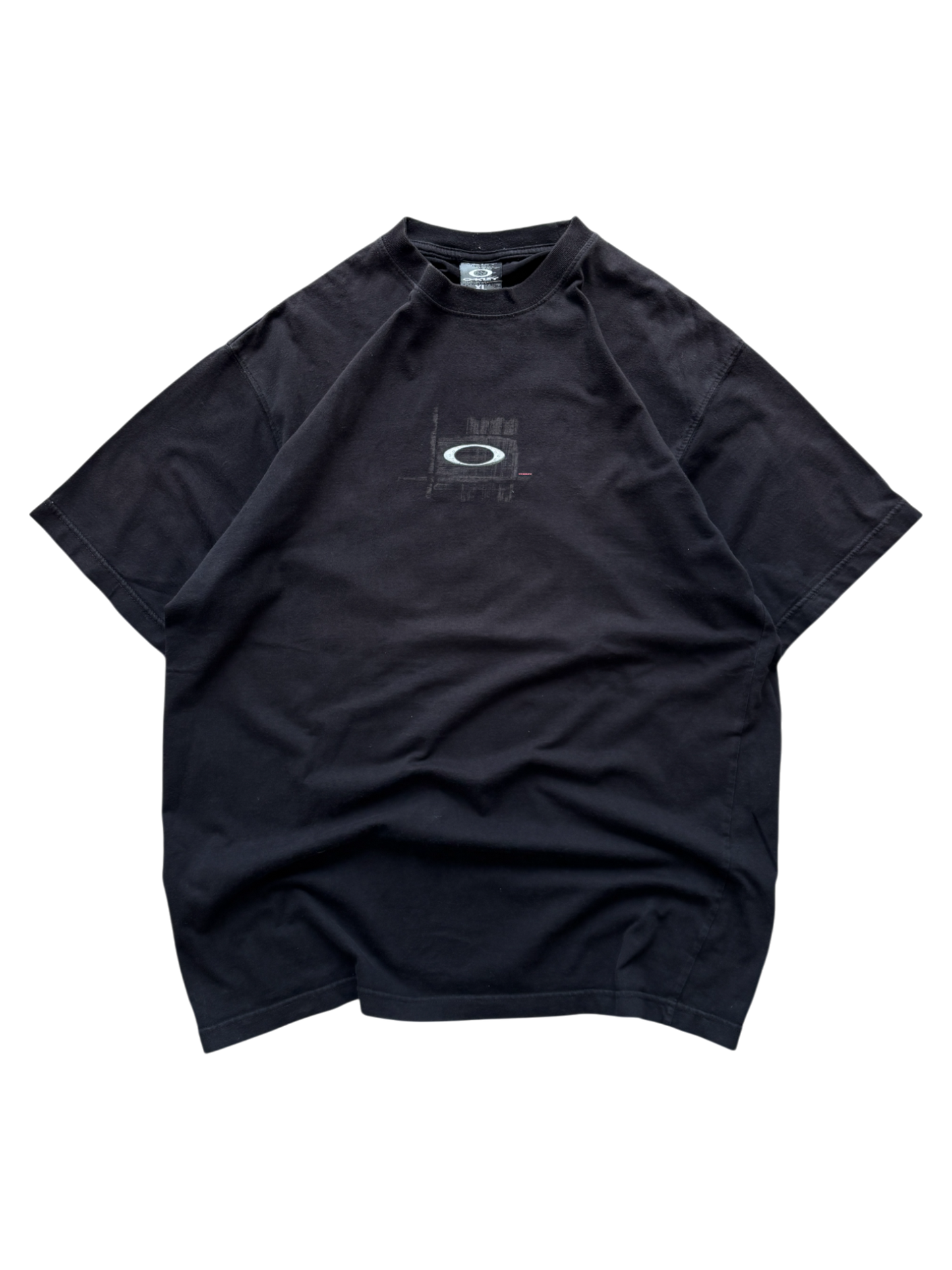2005-06 OAKLEY ICON PRINT BLACK TEE