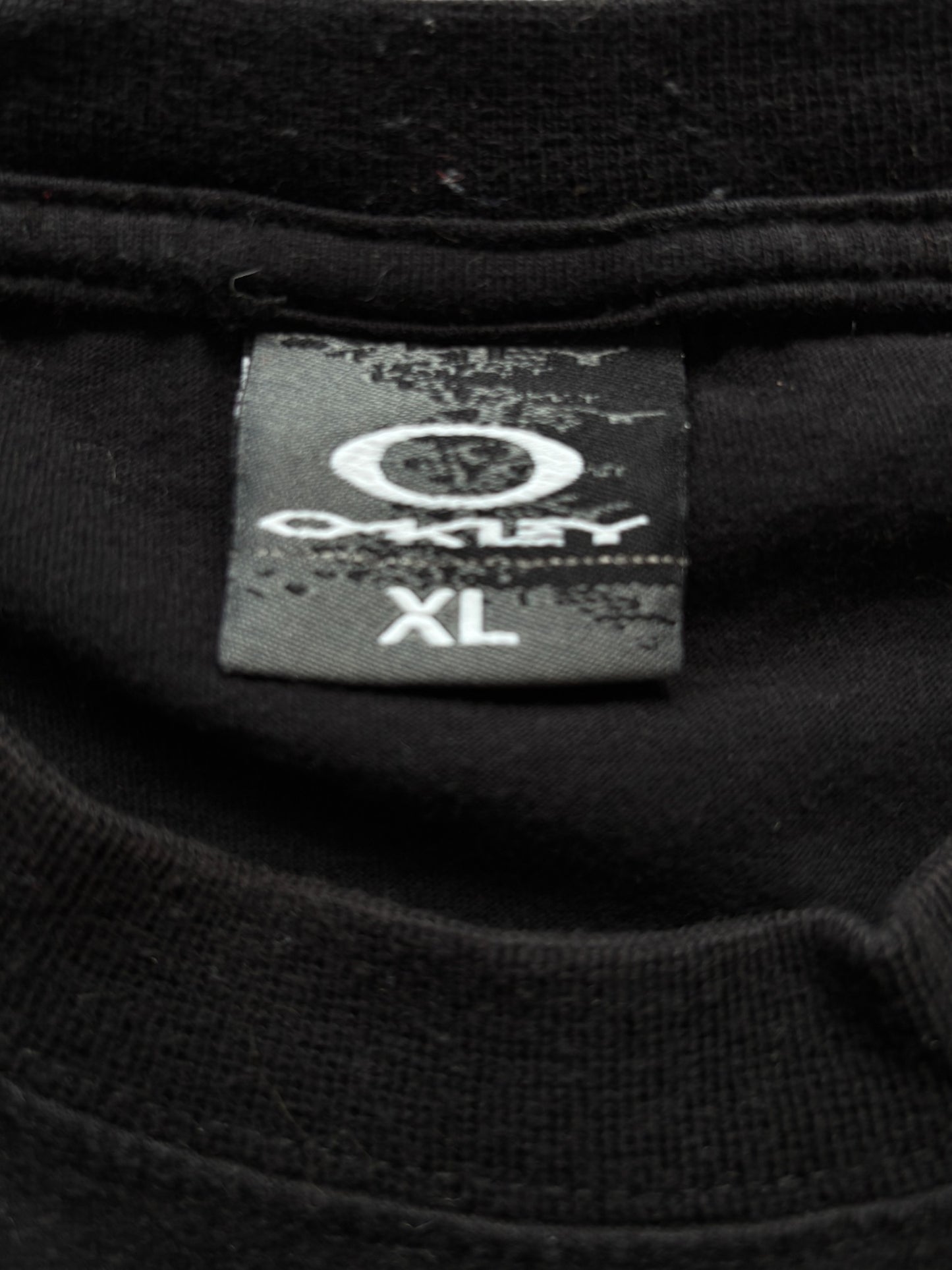 2005-06 OAKLEY ICON PRINT BLACK TEE