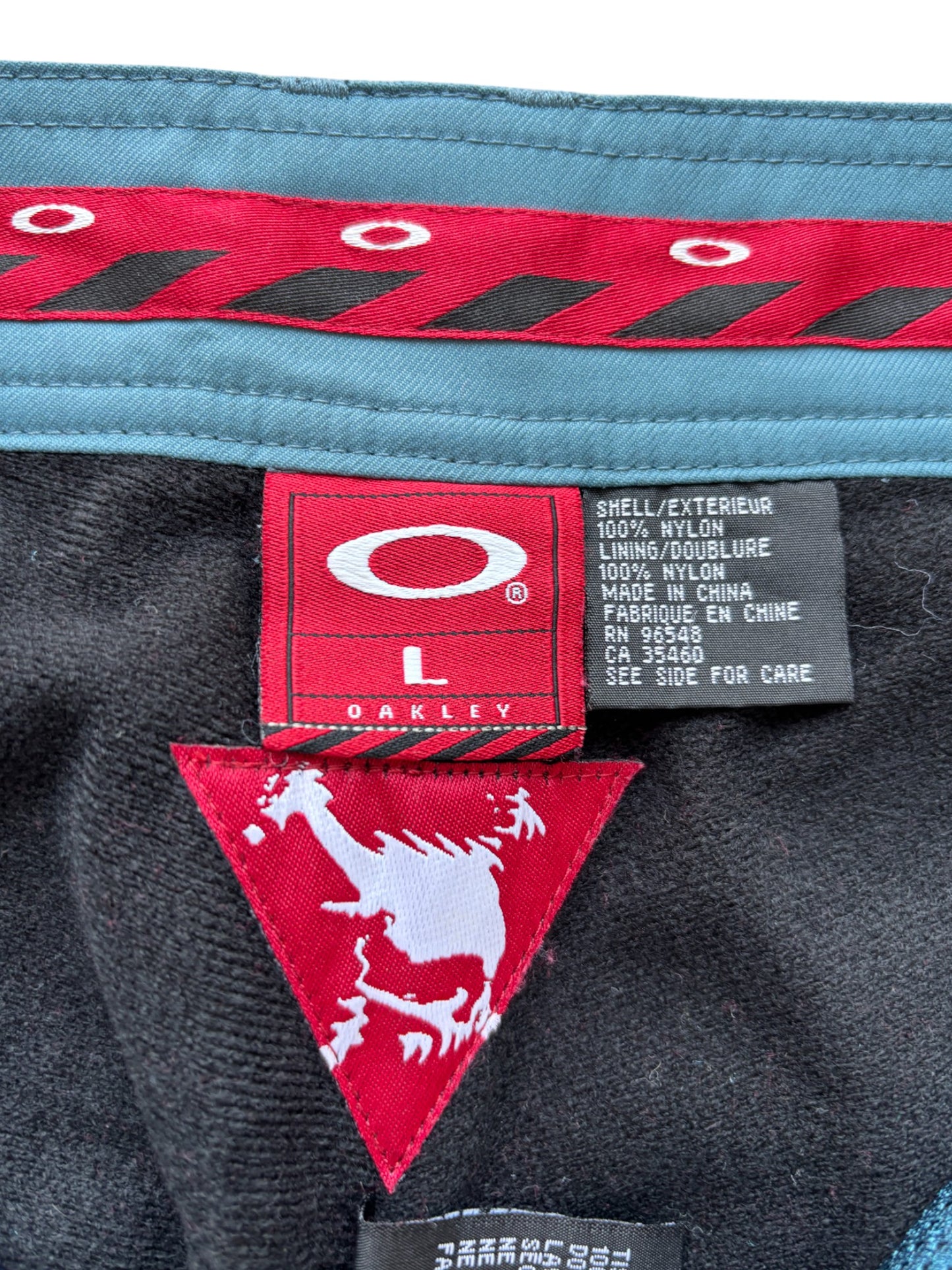 00's OAKLEY FULL SIDE-ZIP SKI PANTS