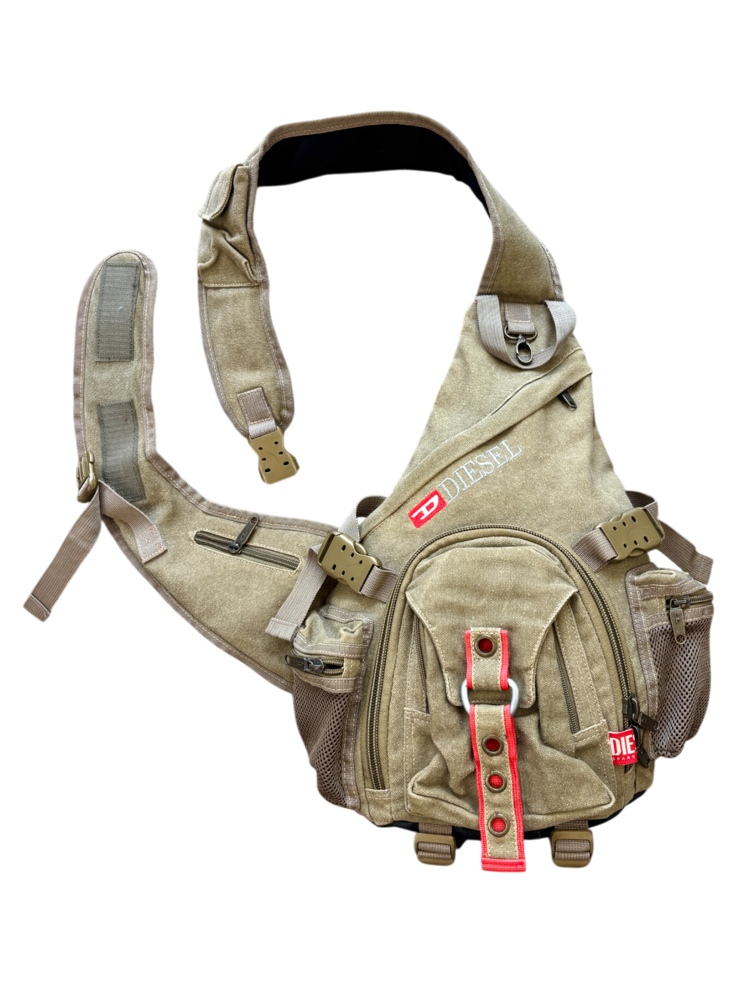 00'S DIESEL SPARE PARTS SLING BAG