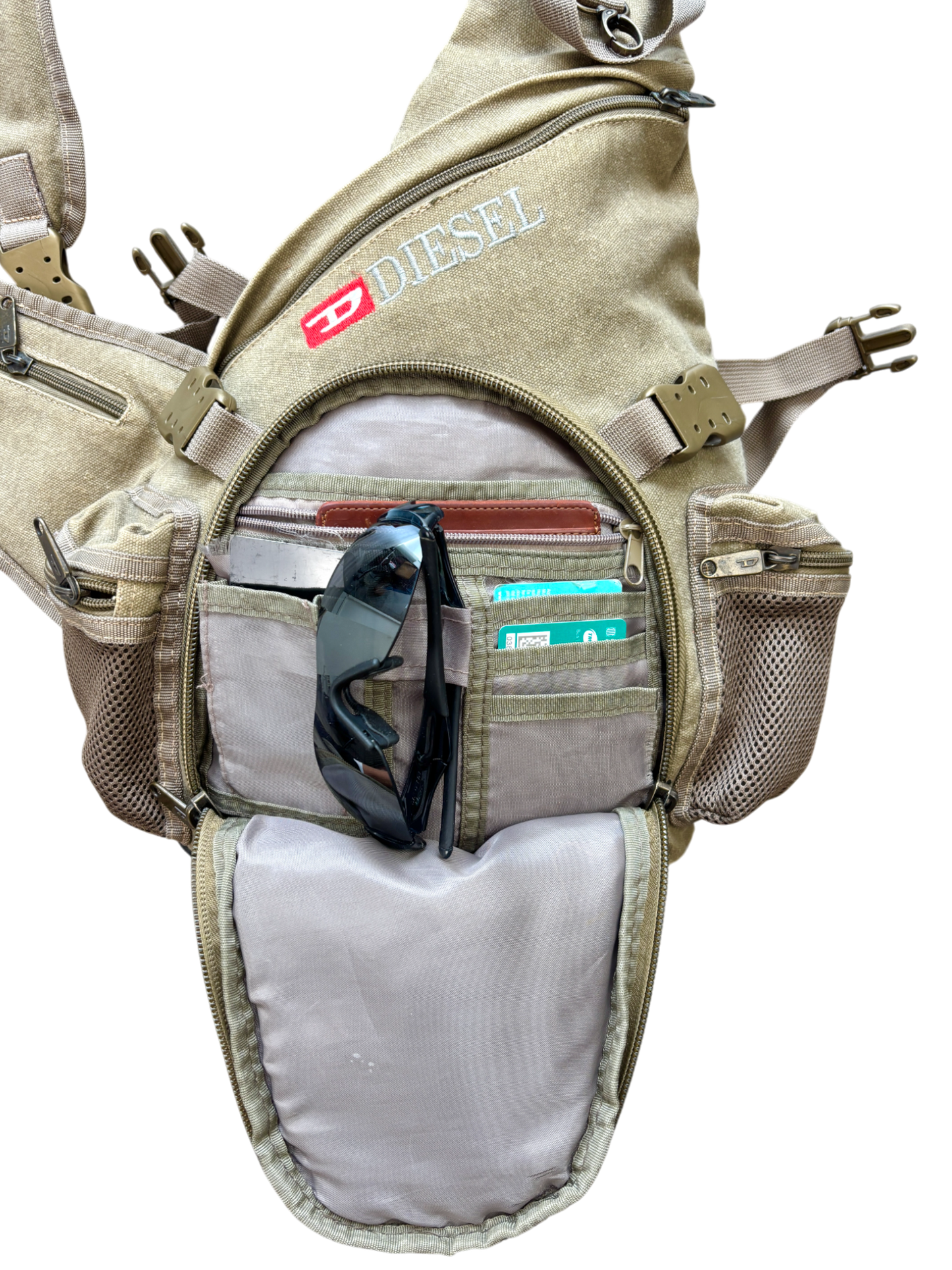 00'S DIESEL SPARE PARTS SLING BAG