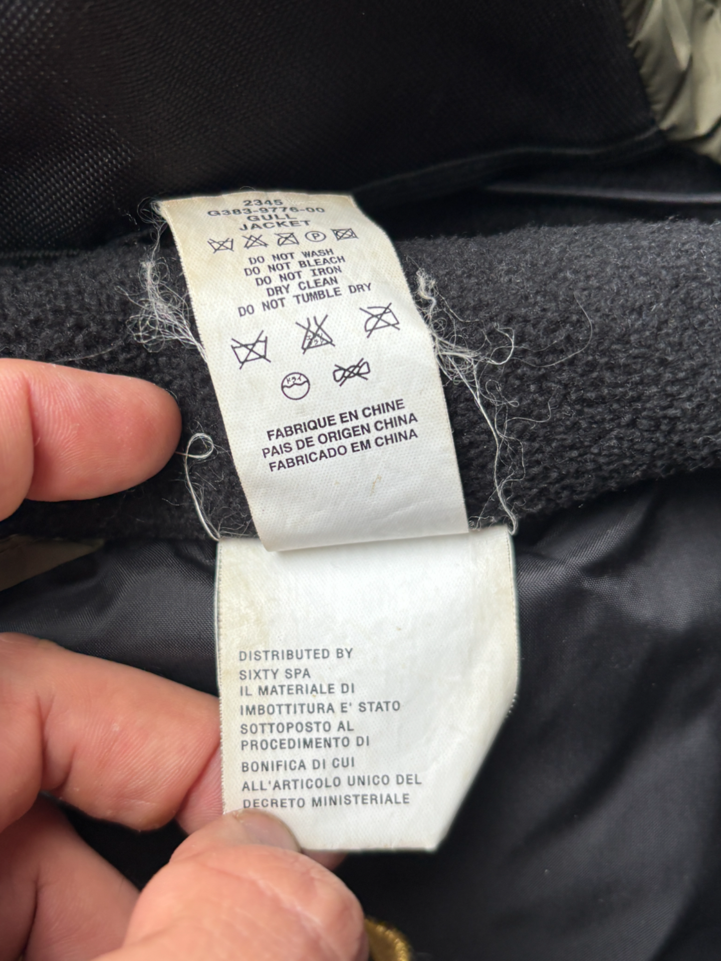 Miss Sixty Cargo Pockets Bomber Jacket (M)