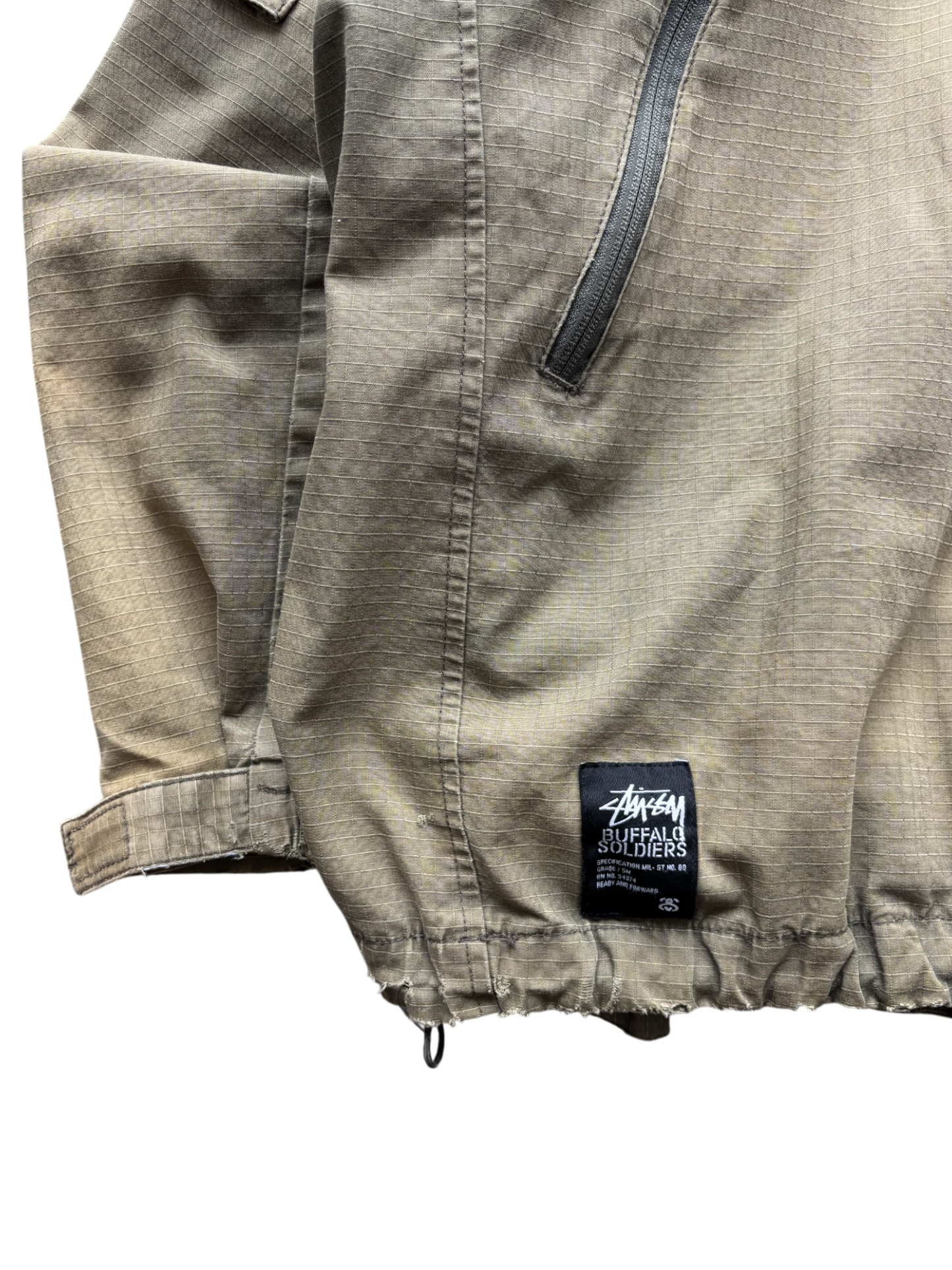 LATE 90'S STUSSY BUFFALO SOLDIERS JACKET
