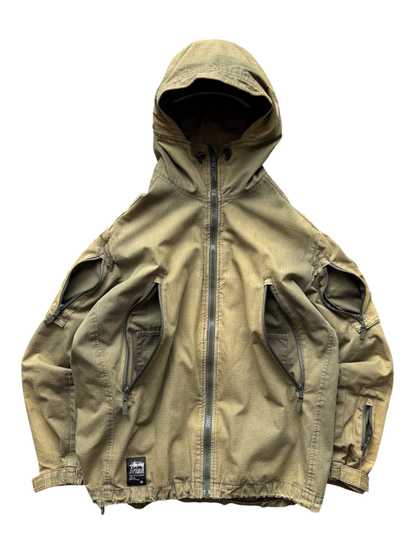 LATE 90'S STUSSY BUFFALO SOLDIERS JACKET