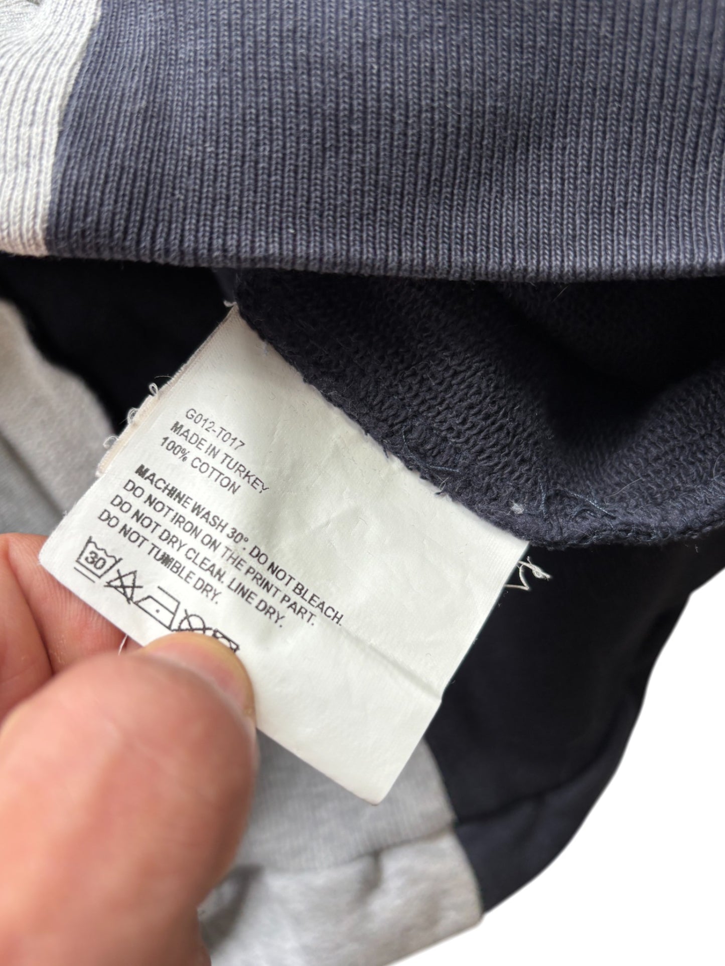 SS18 Gosha Rubchinskiy Split Sweatshirt