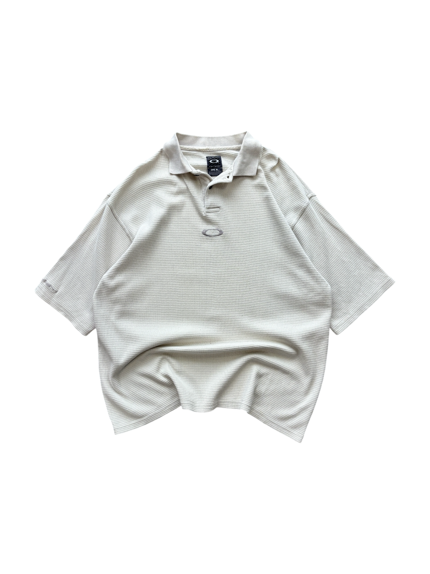 90's Oakley Software Waffle Center Icon Polo