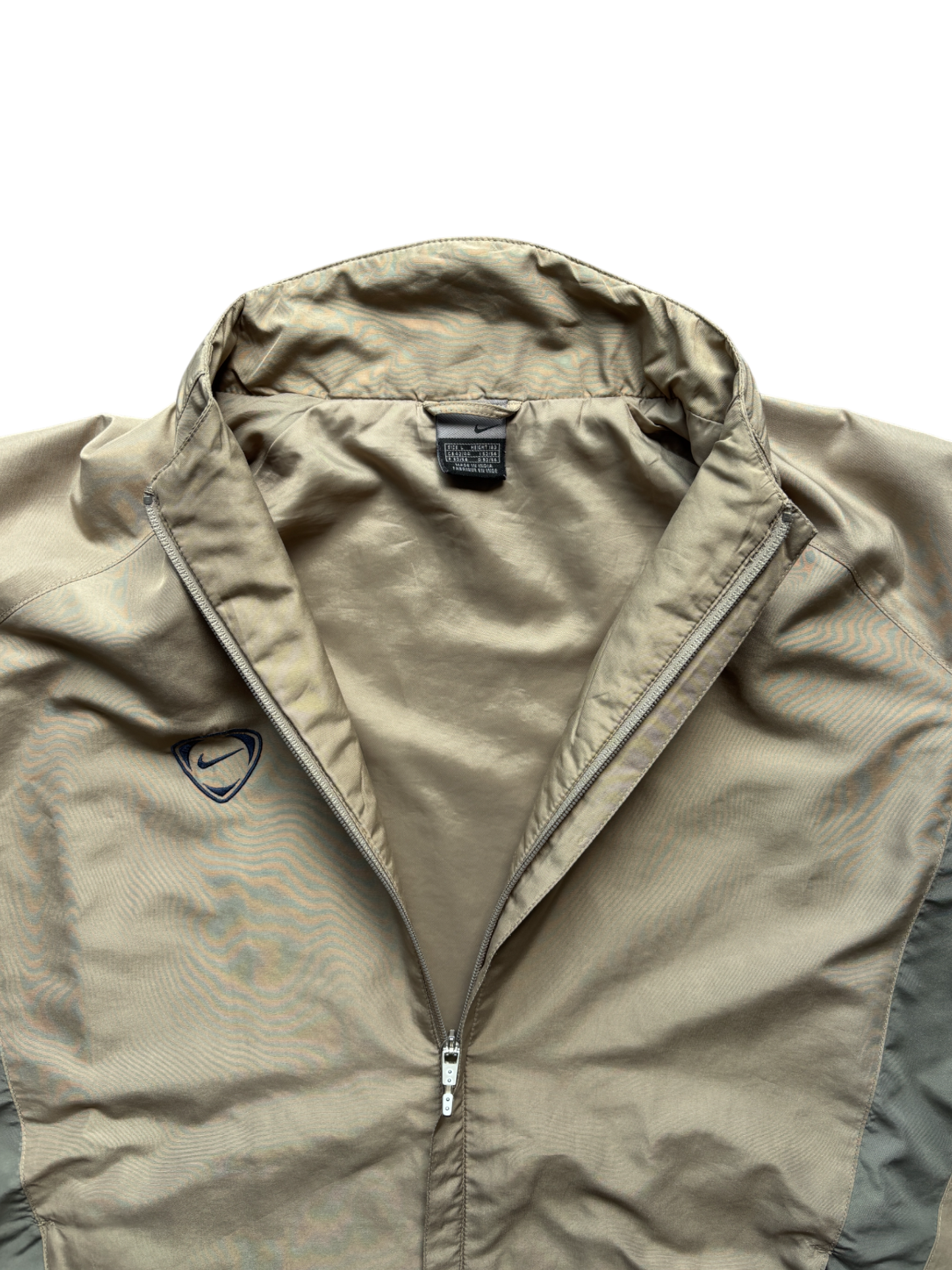 00'S NIKE BEIGE WINDBREAKER