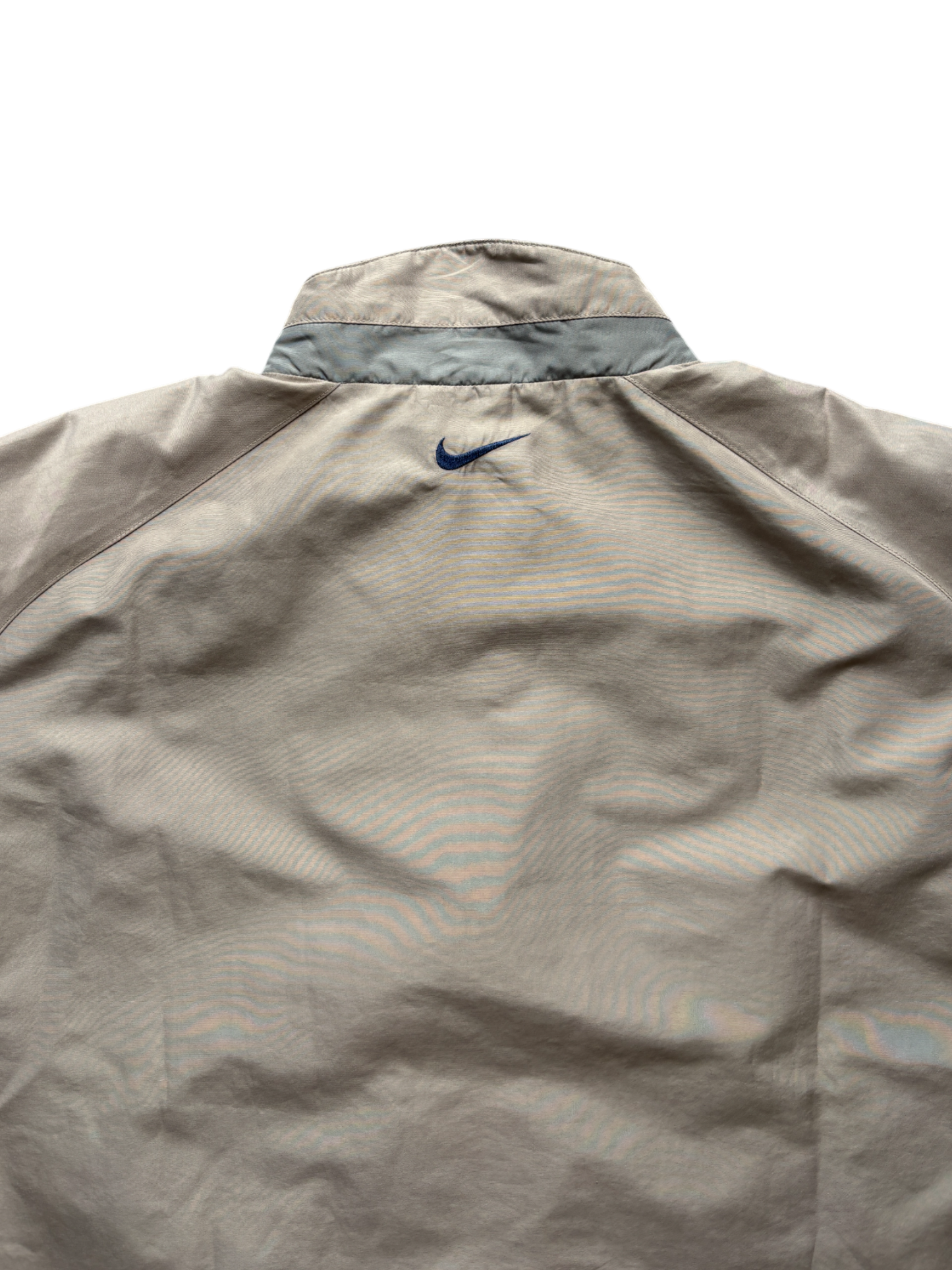 00'S NIKE BEIGE WINDBREAKER