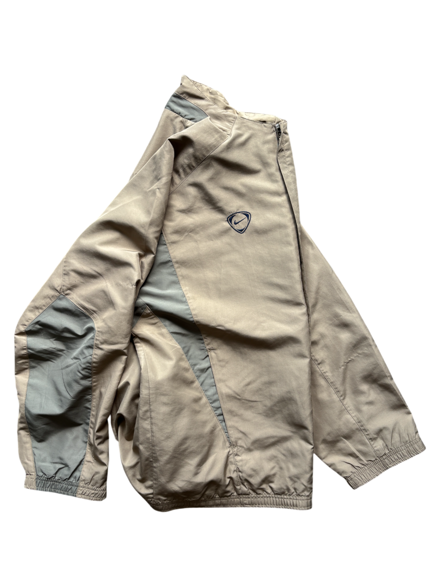 00'S NIKE BEIGE WINDBREAKER