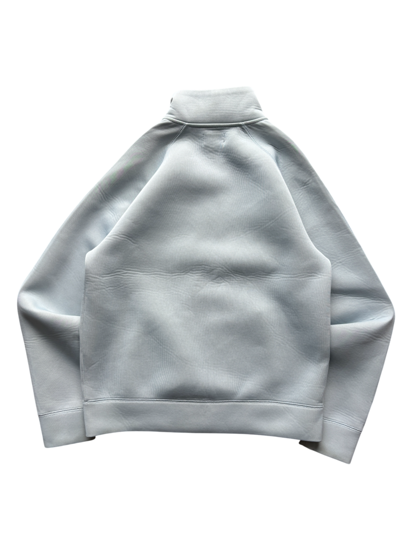 SCHOTT NEOPRENE BABY BLUE SPELL OUT JACKET