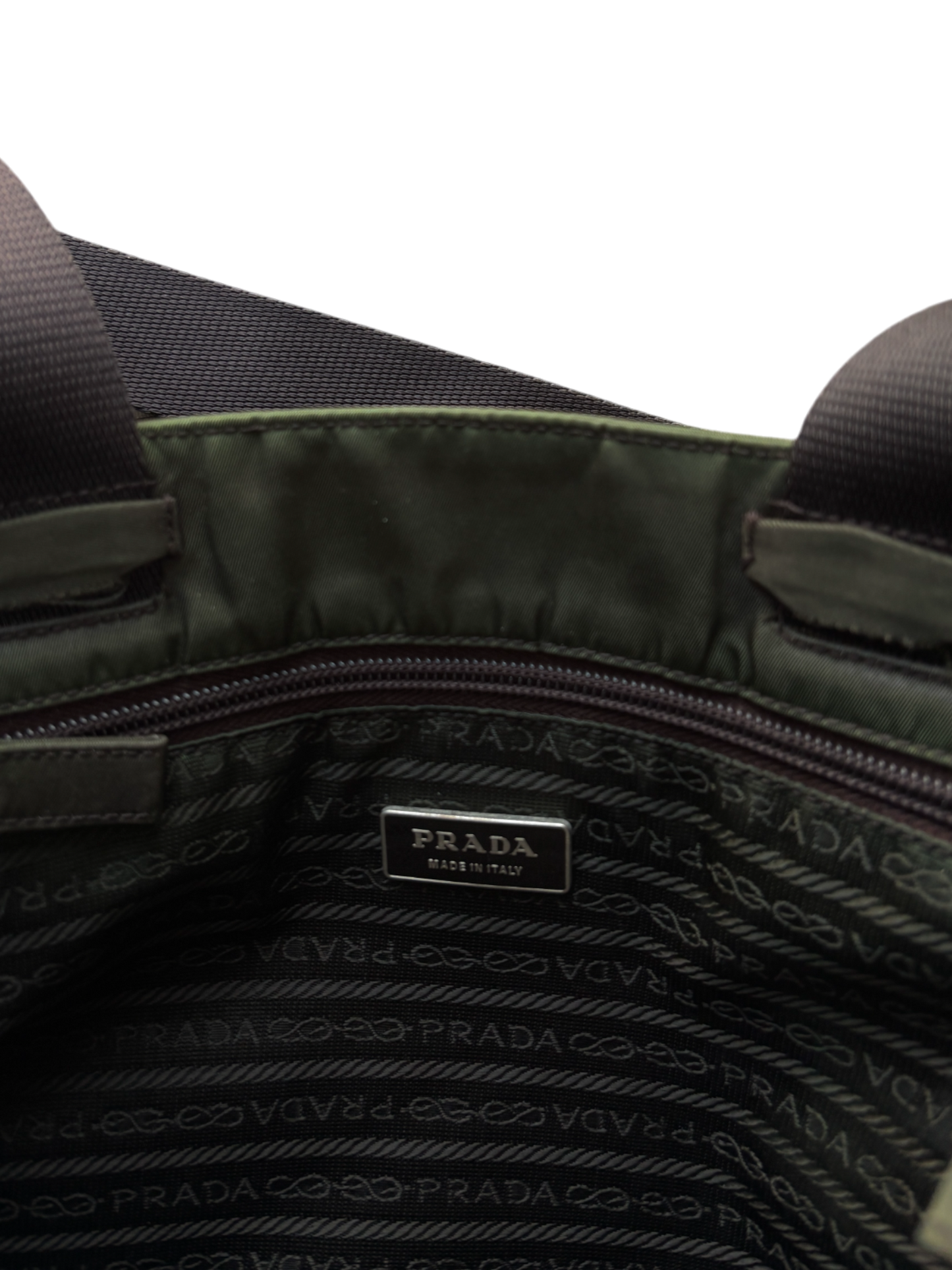 00'S PRADA SPORT FOREST GREEN SHOULDER BAG