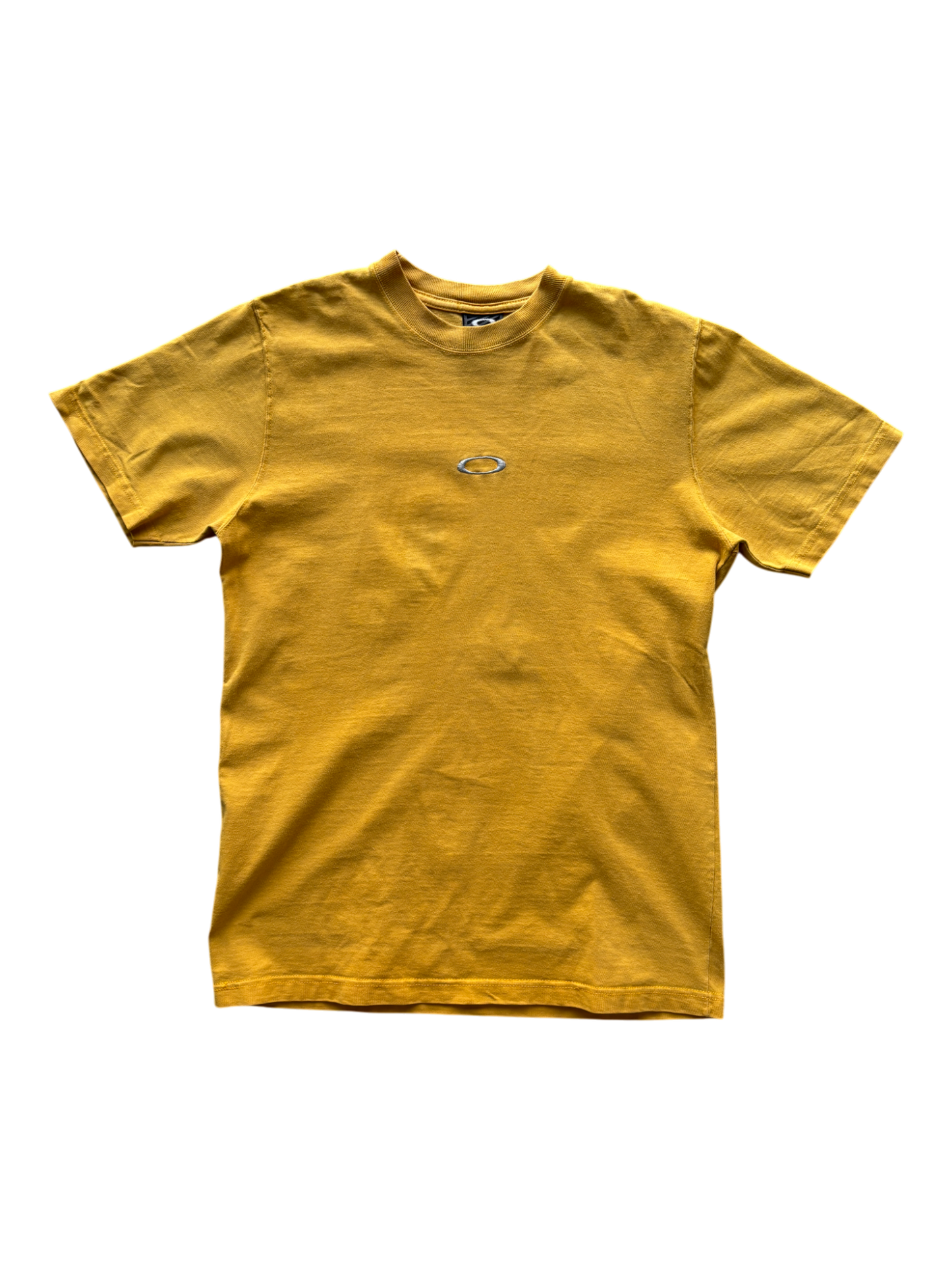 00'S OAKLEY SOFTWARE EMBROIDERED ICON YELLOW TEE