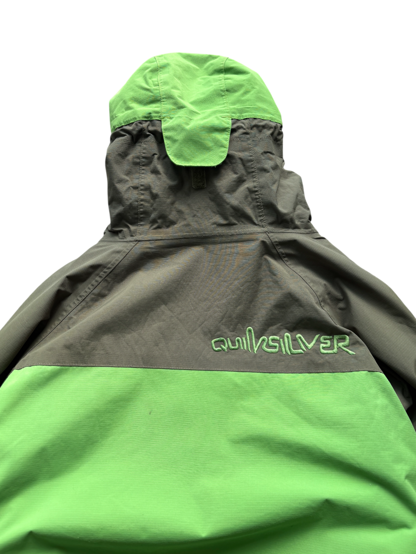 00's Quicksilver Asymmetrical Zipper Sky Jacket