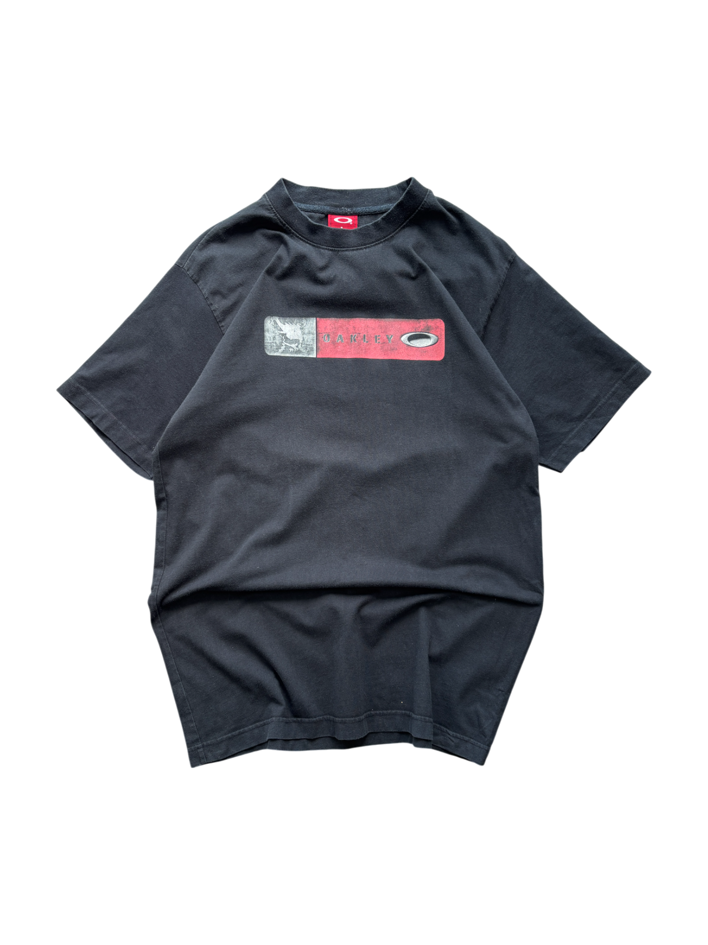 00's Oakley Skull Spell Out Tee