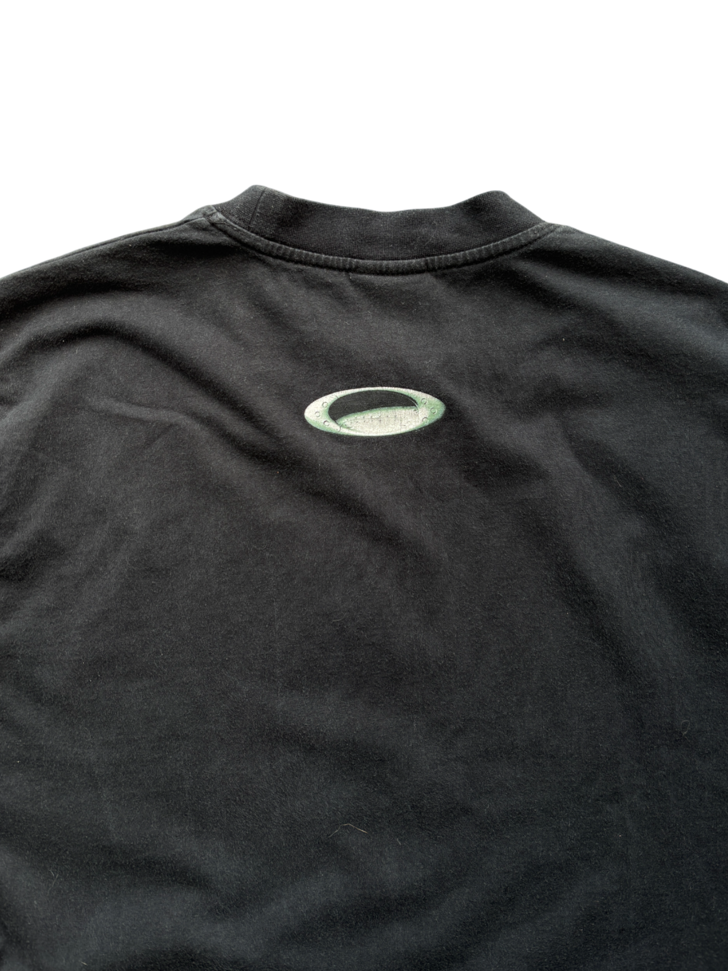 00's Oakley Skull Spell Out Tee