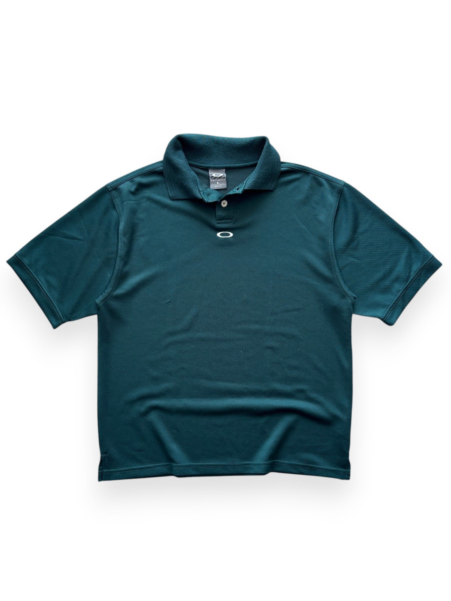 2000's Oakley Software Forest Green Icon Polo (L) – 16.88studio
