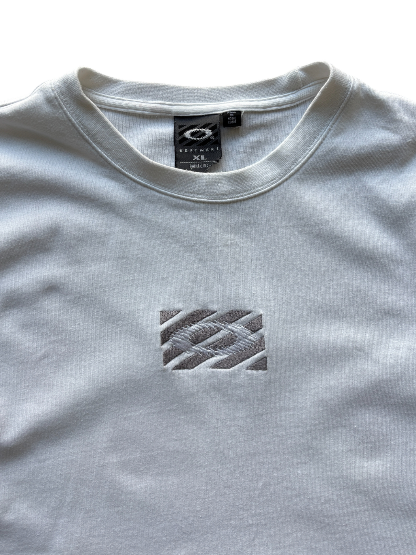 EARLY 00'S OAKLEY SOFTWARE ICON WHITE TEE