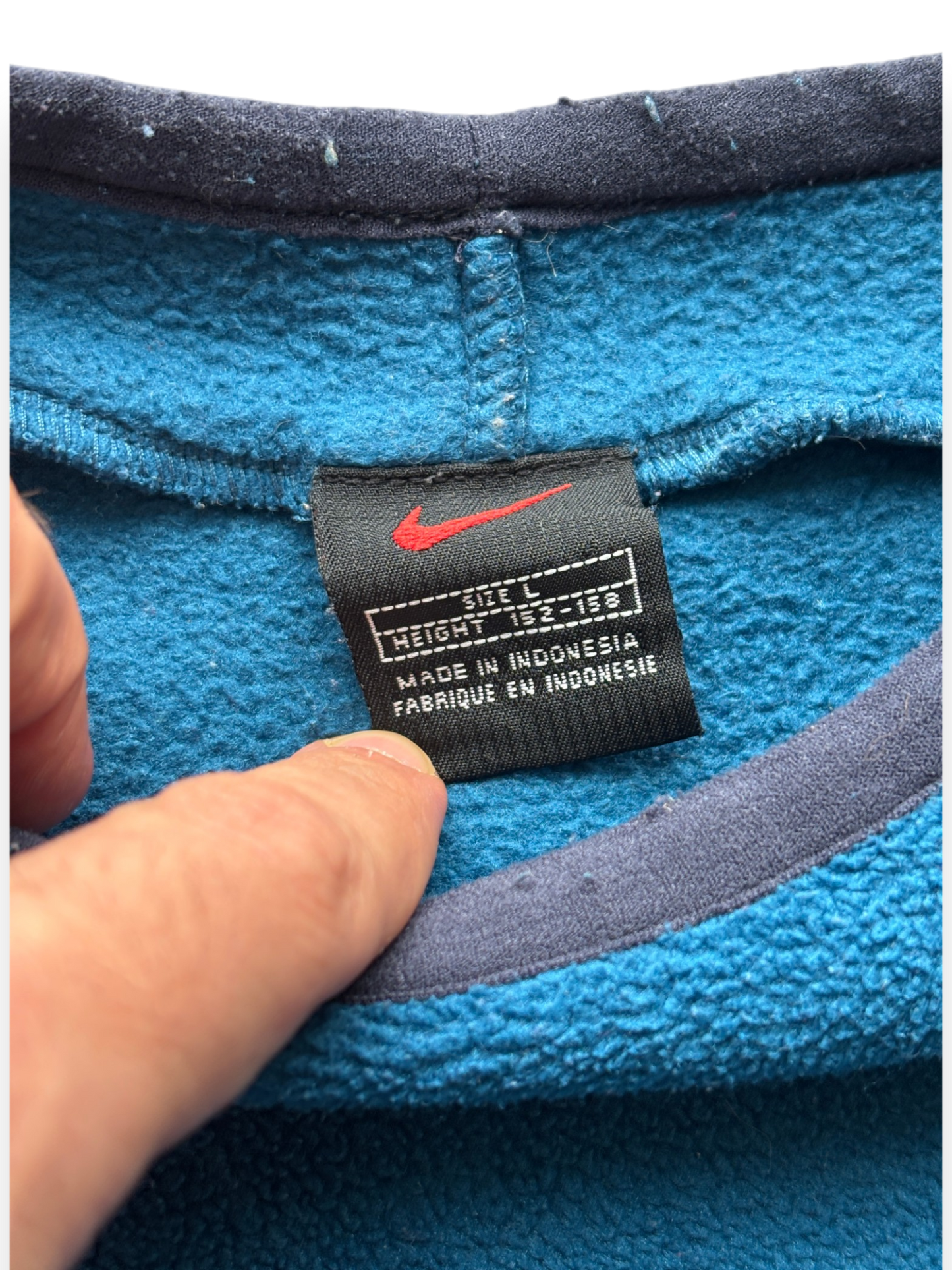 Early 2000's Nike Center Swoosh Fleece (S)