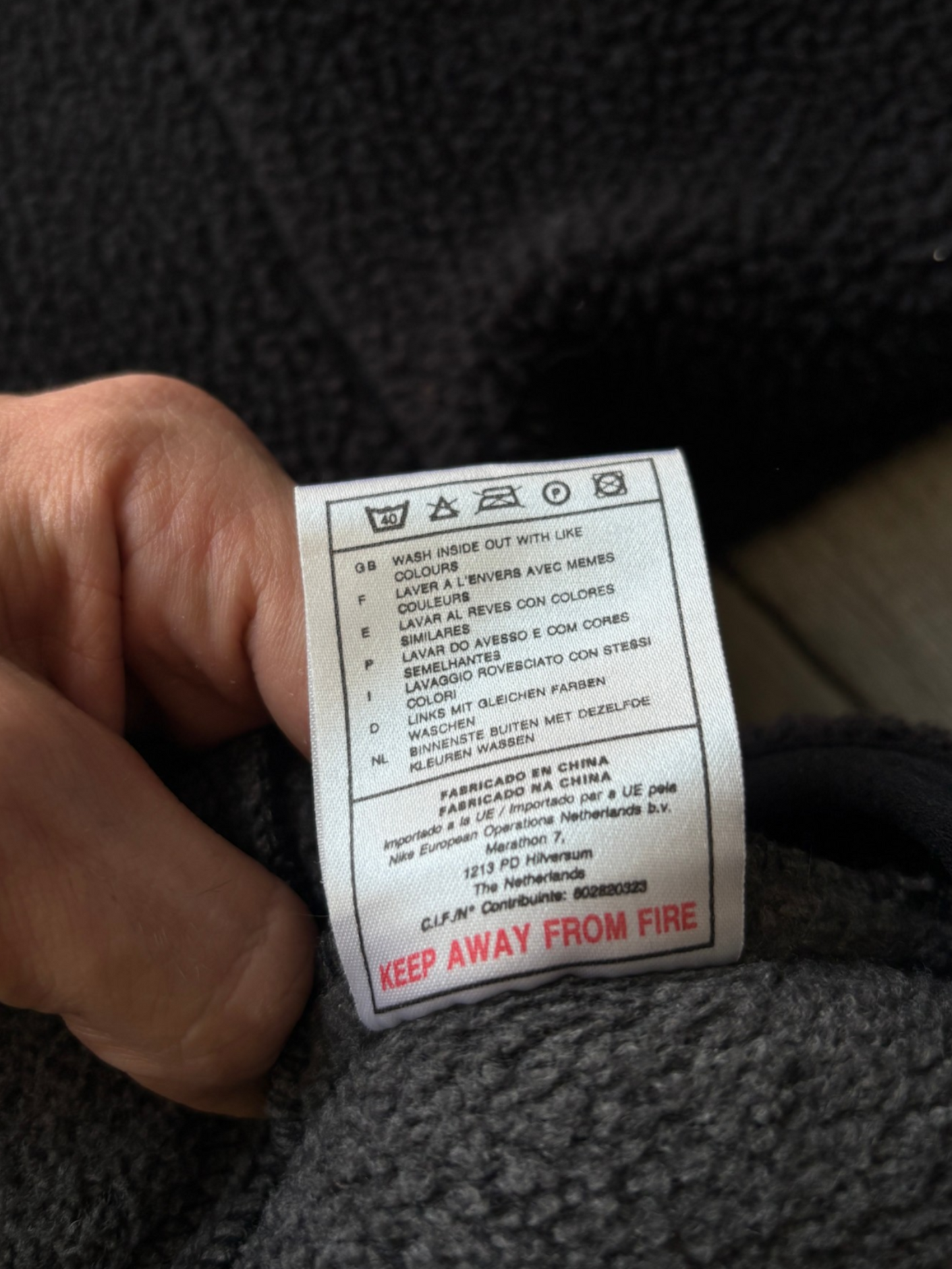 1999 Nike ACG "Ninja" Sherpa Fleece (M)