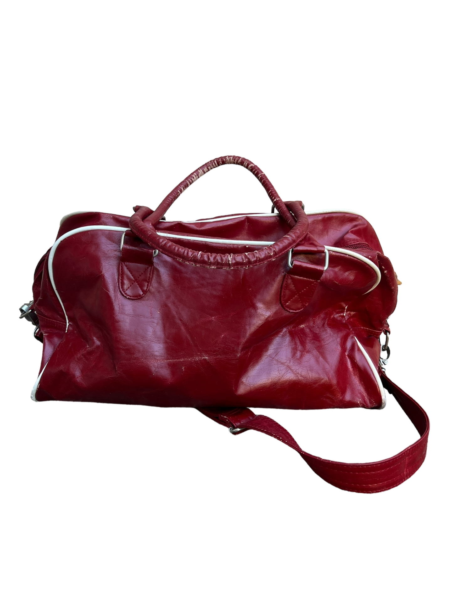 Onitsuka Tiger leather sport bag