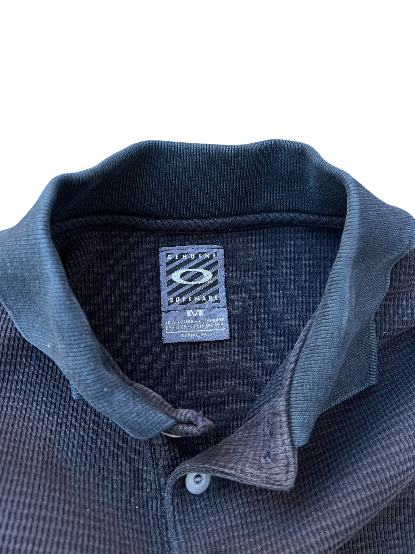 90's Oakley software polo - M