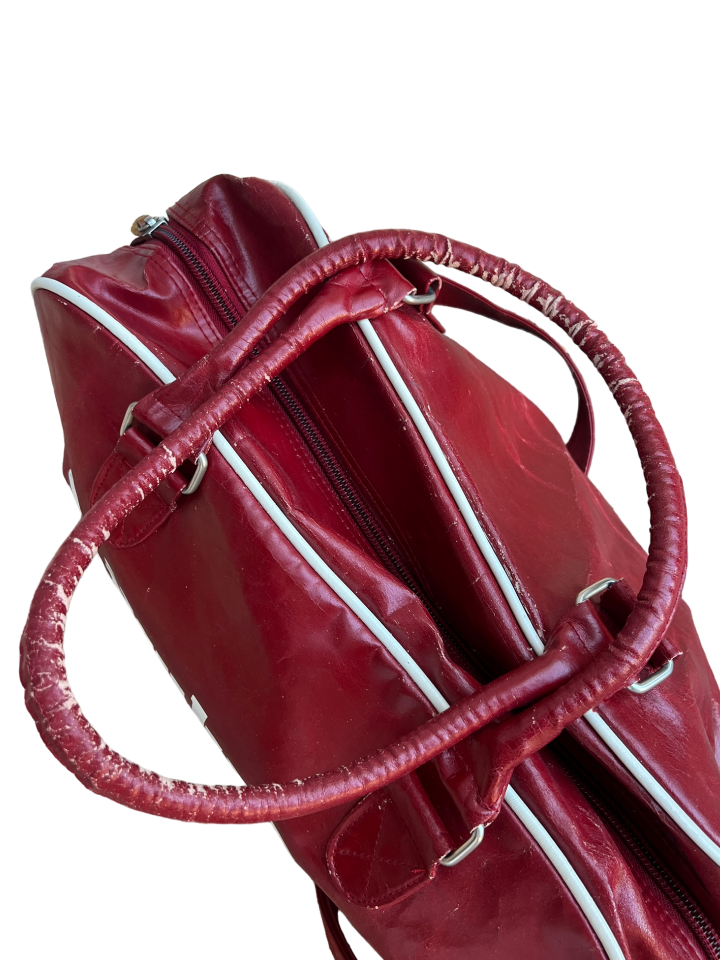 Onitsuka Tiger leather sport bag