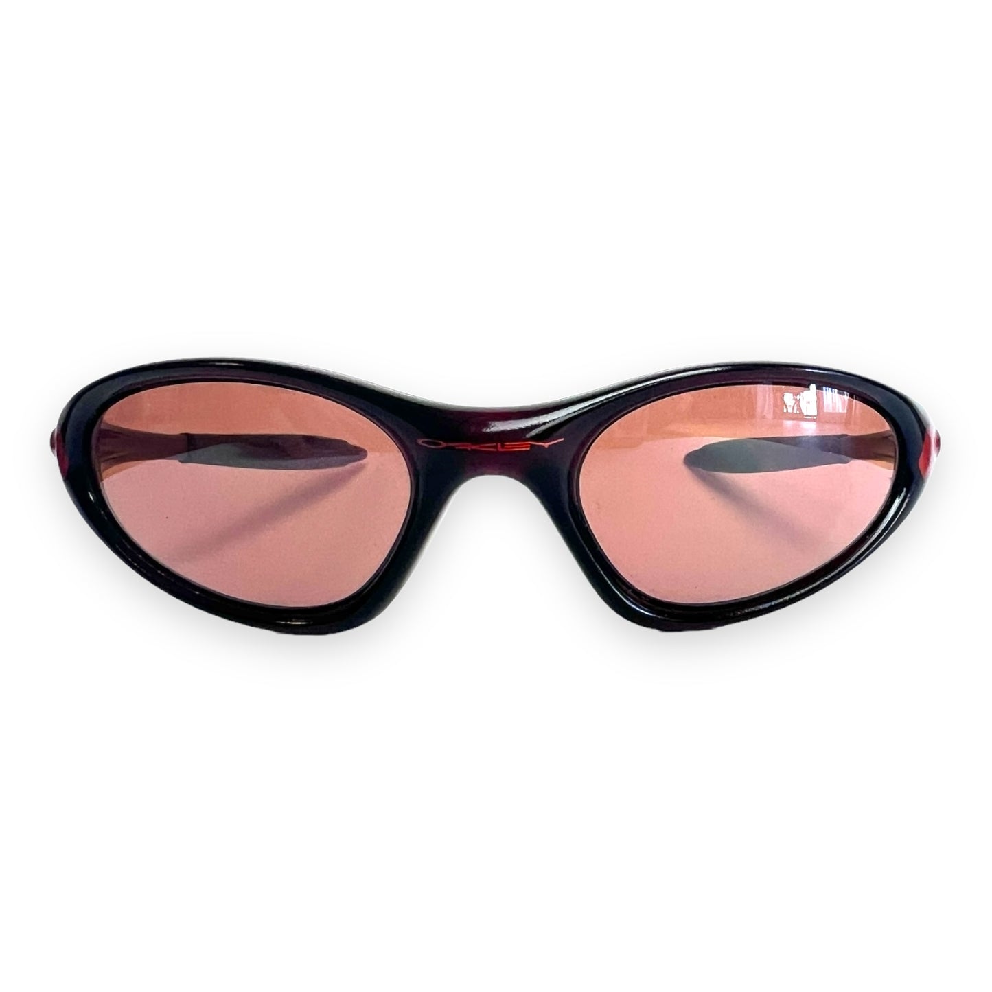 Oakley minute gen 2 tangerine w/flower sunglasses