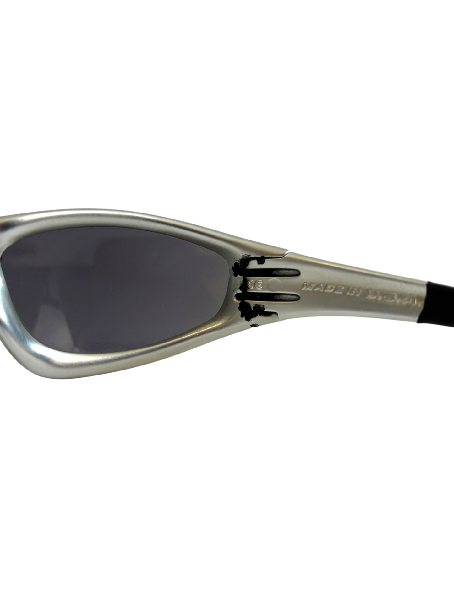 Oakley New Straight Jacket FMJ + Blue Flame sunglasses