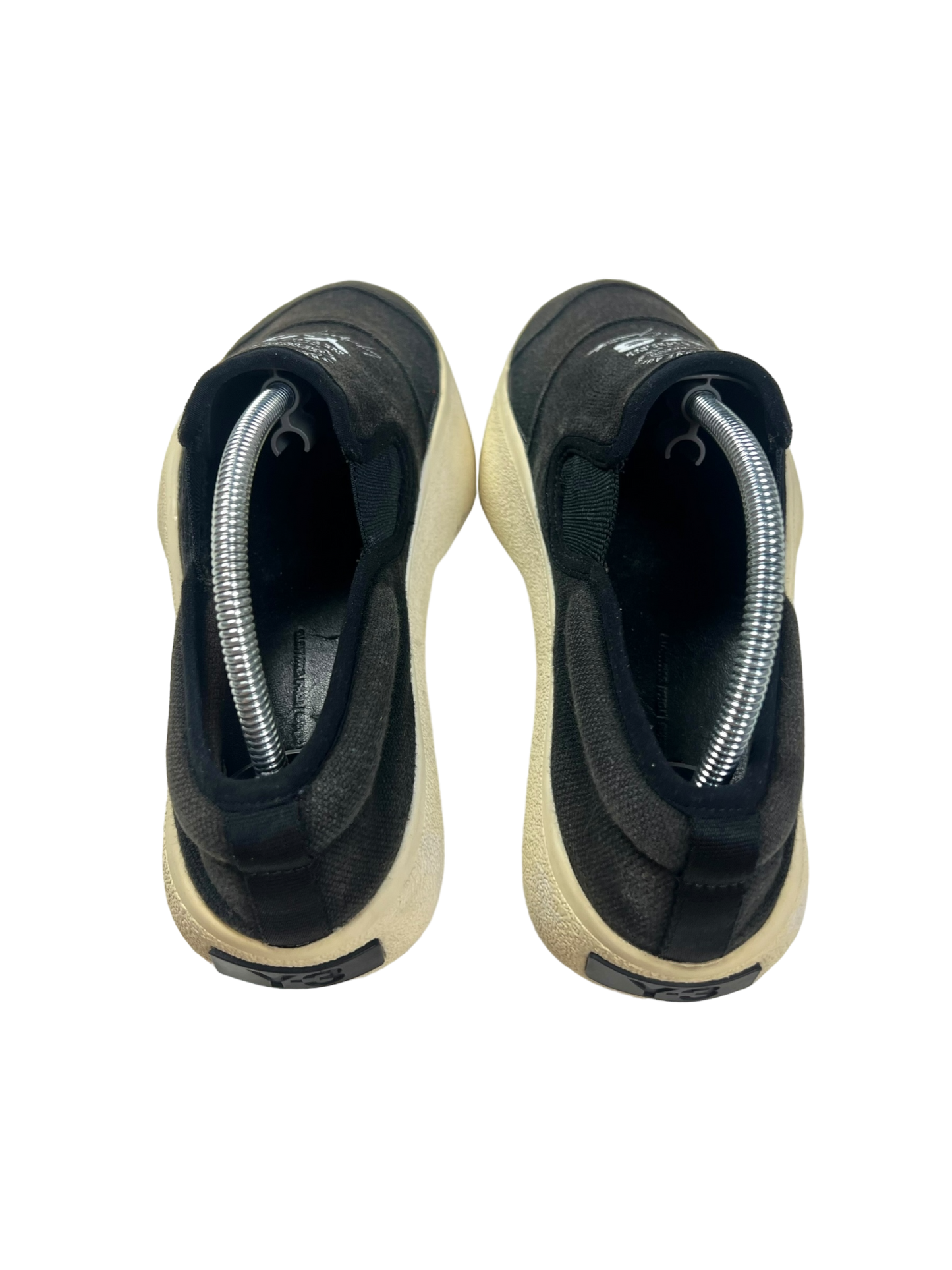 Adidas Y-3 Tangutsu black canvas slip on - size 36