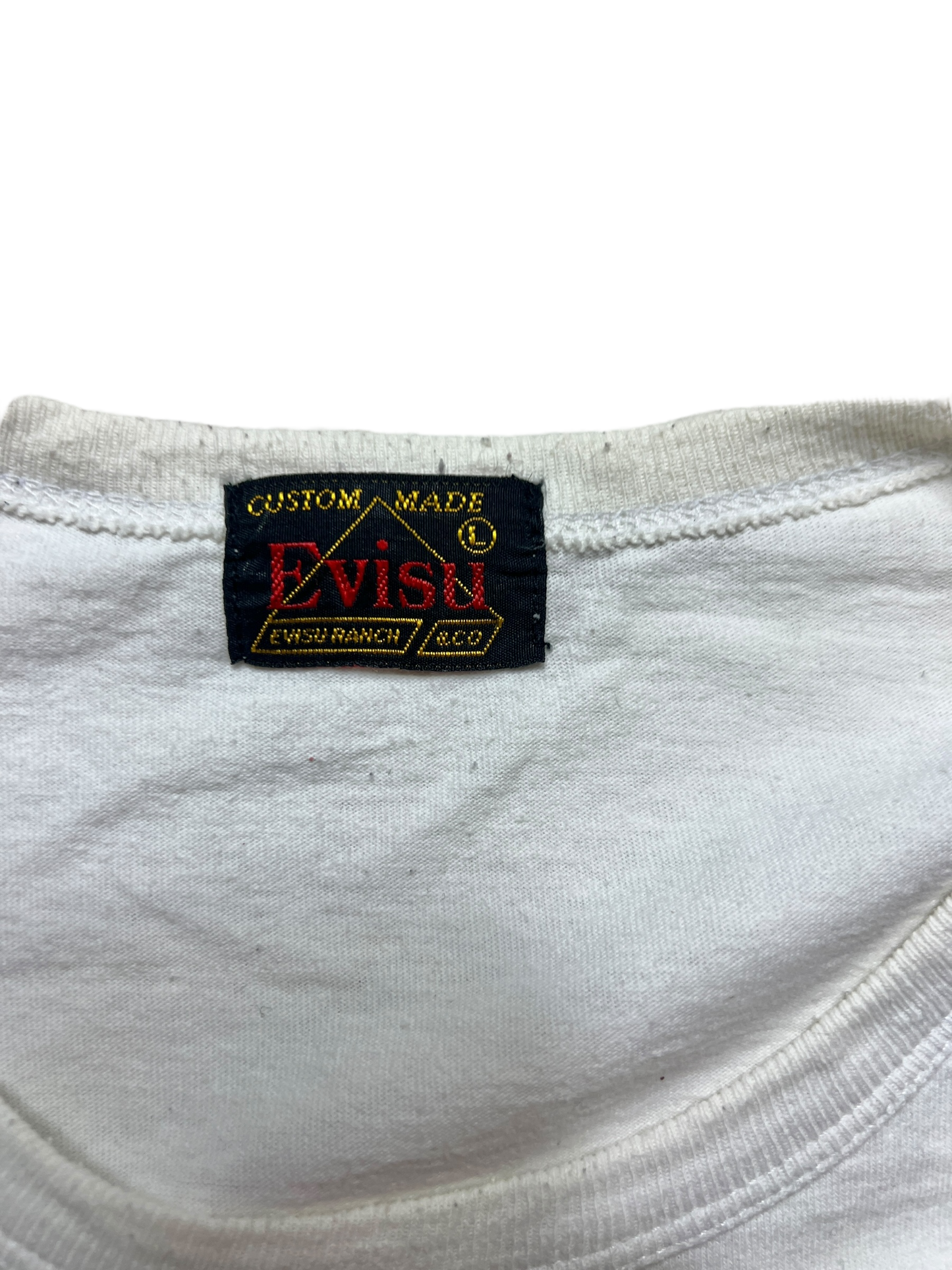 EVISU long sleeve tee - L