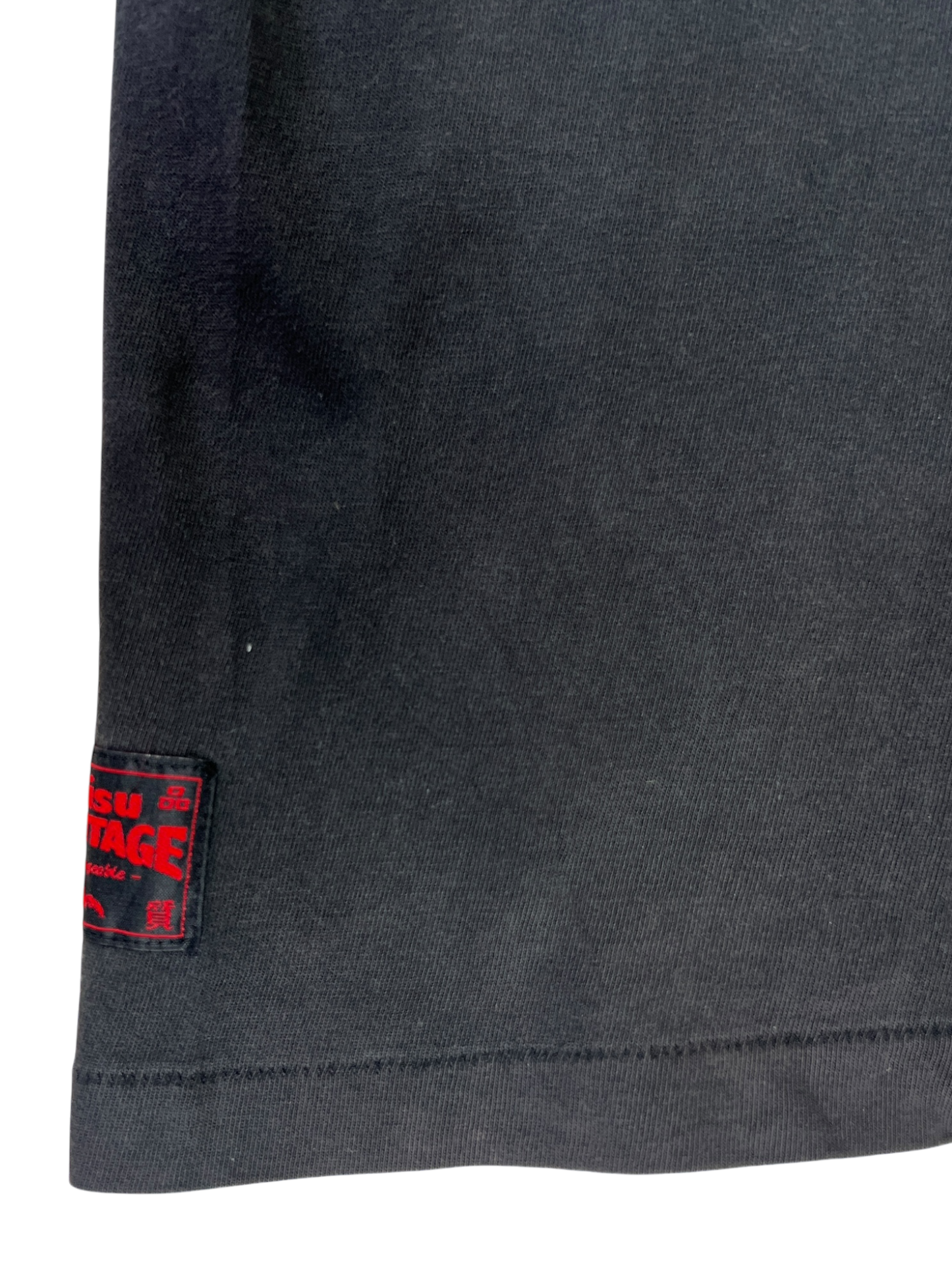 Evisu heritage single stitch logo tee - M