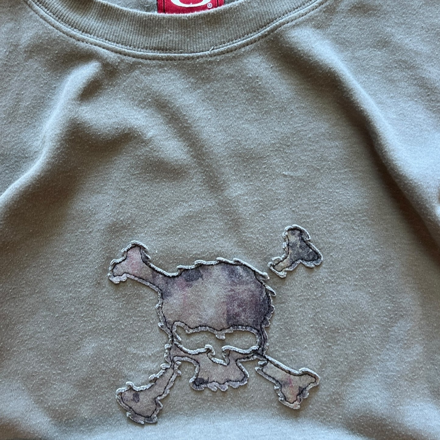 Camiseta vintage Oakley embroidered skull - L