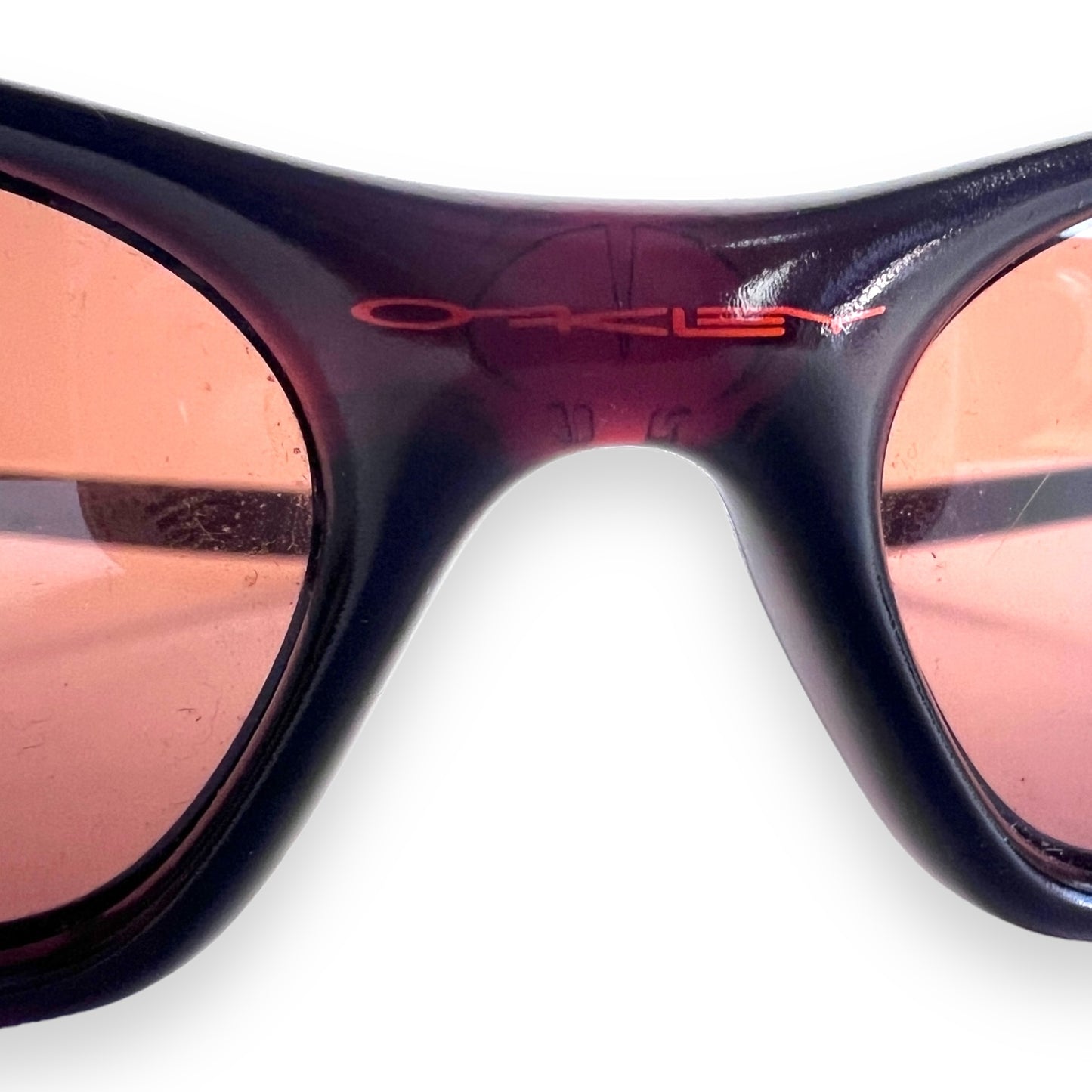 Oakley minute gen 2 tangerine w/flower sunglasses