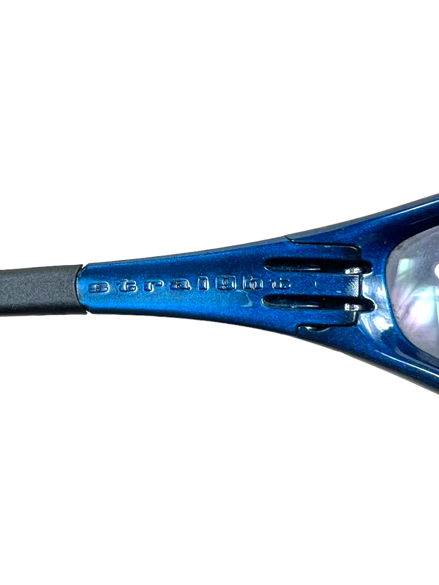 Oakley straight jackets royal blue sunglasses