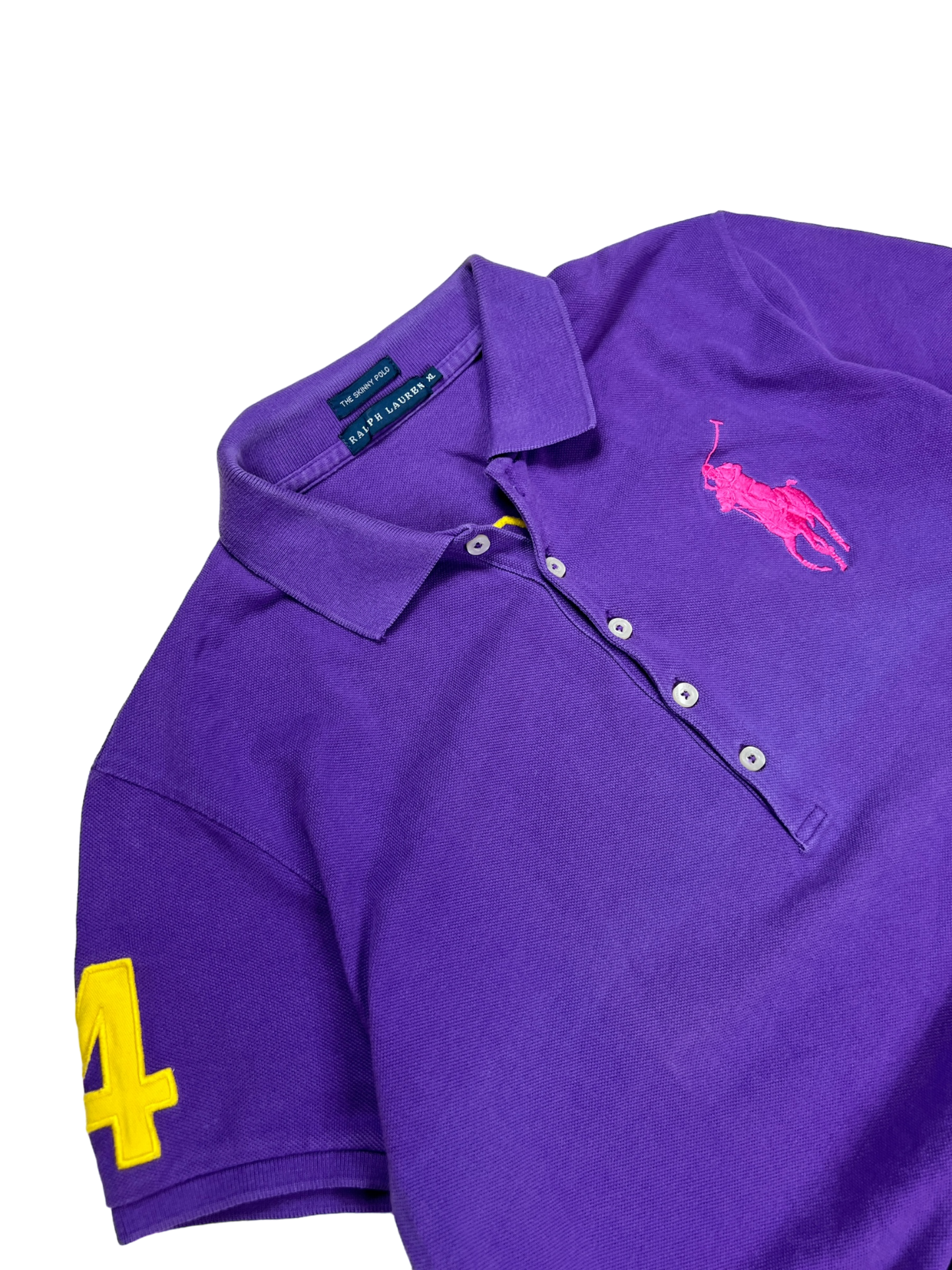 Early 2000's big logo Ralph Lauren polo - XL (M)
