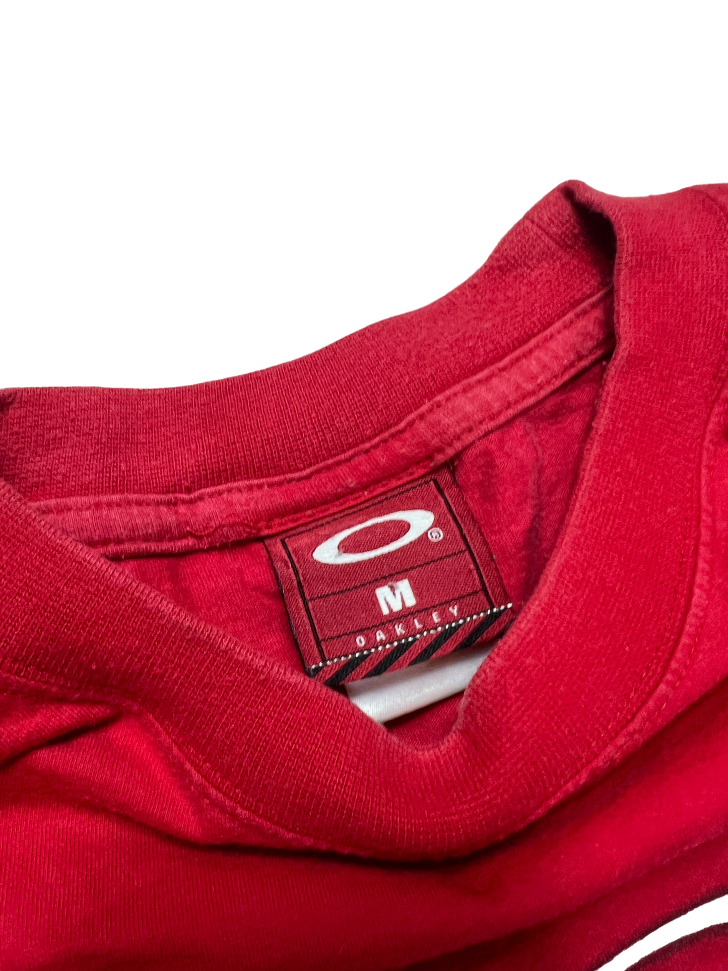 00''s Oakley red icon tee - M